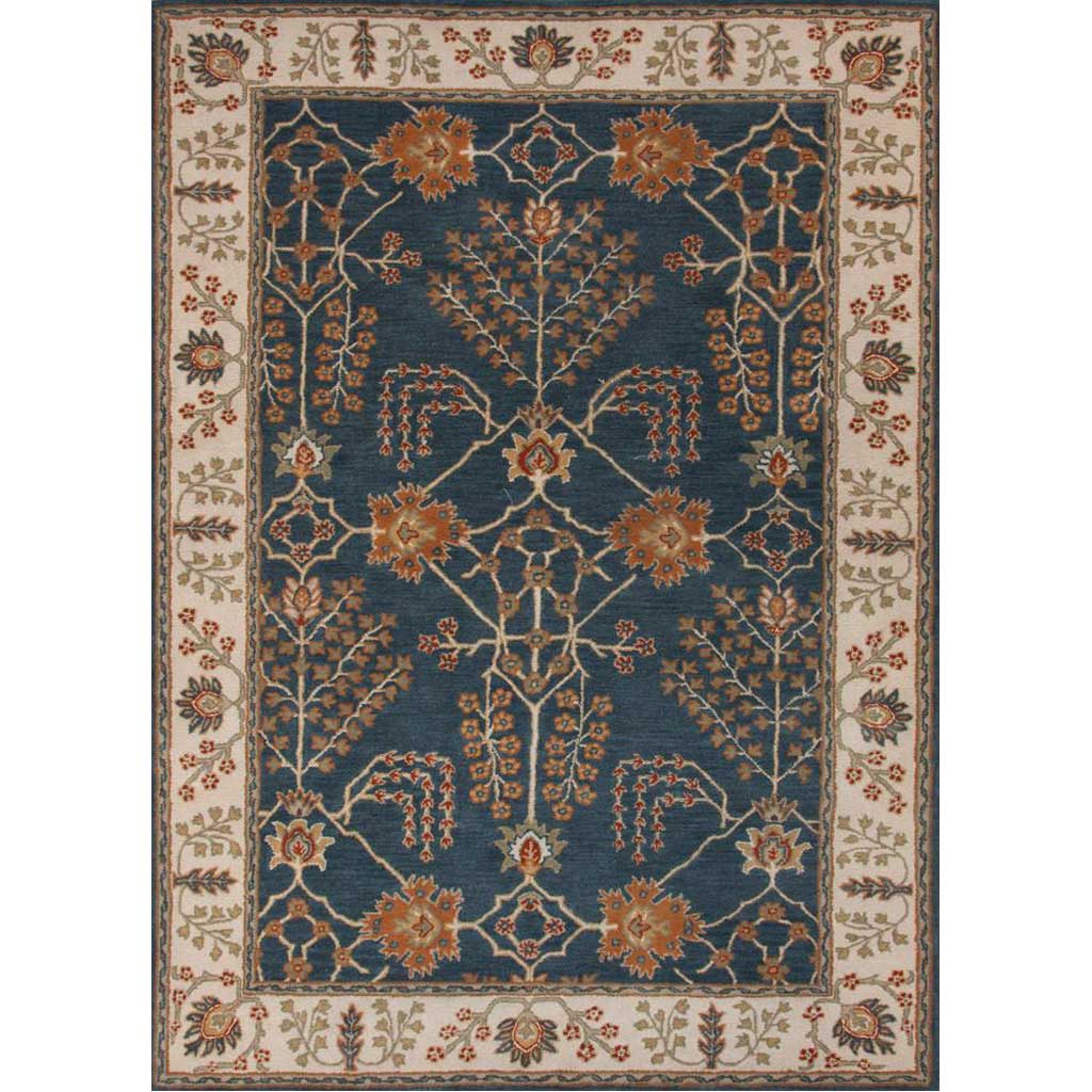 Poeme Chambery Indigo/Dark Ivory Area Rug