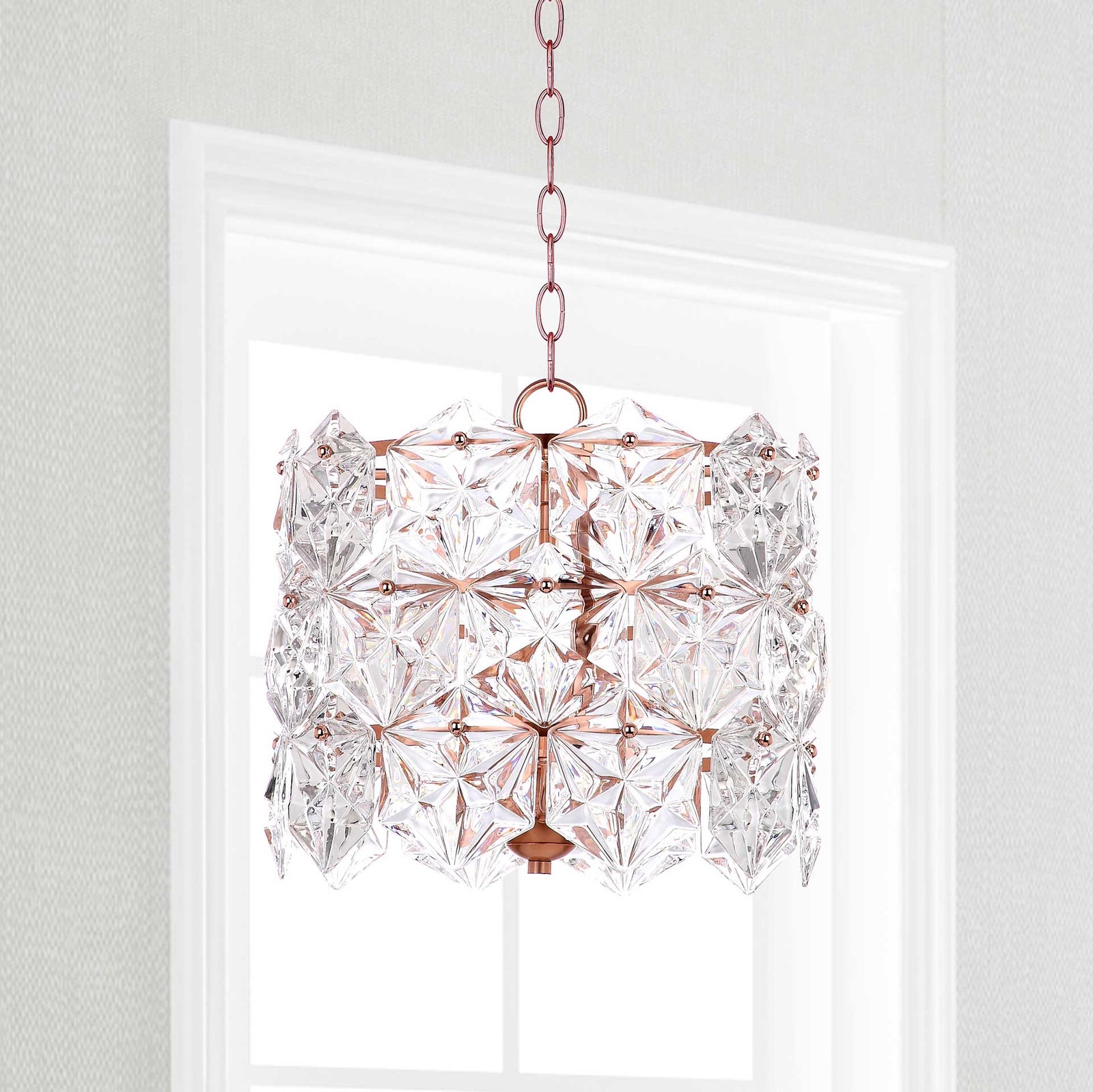 Sensible Adjustable Pendant Clear/Copper