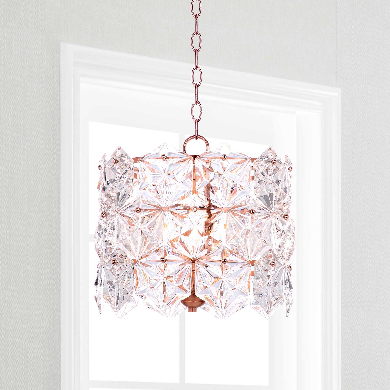 Sensible Adjustable Pendant Clear/Copper