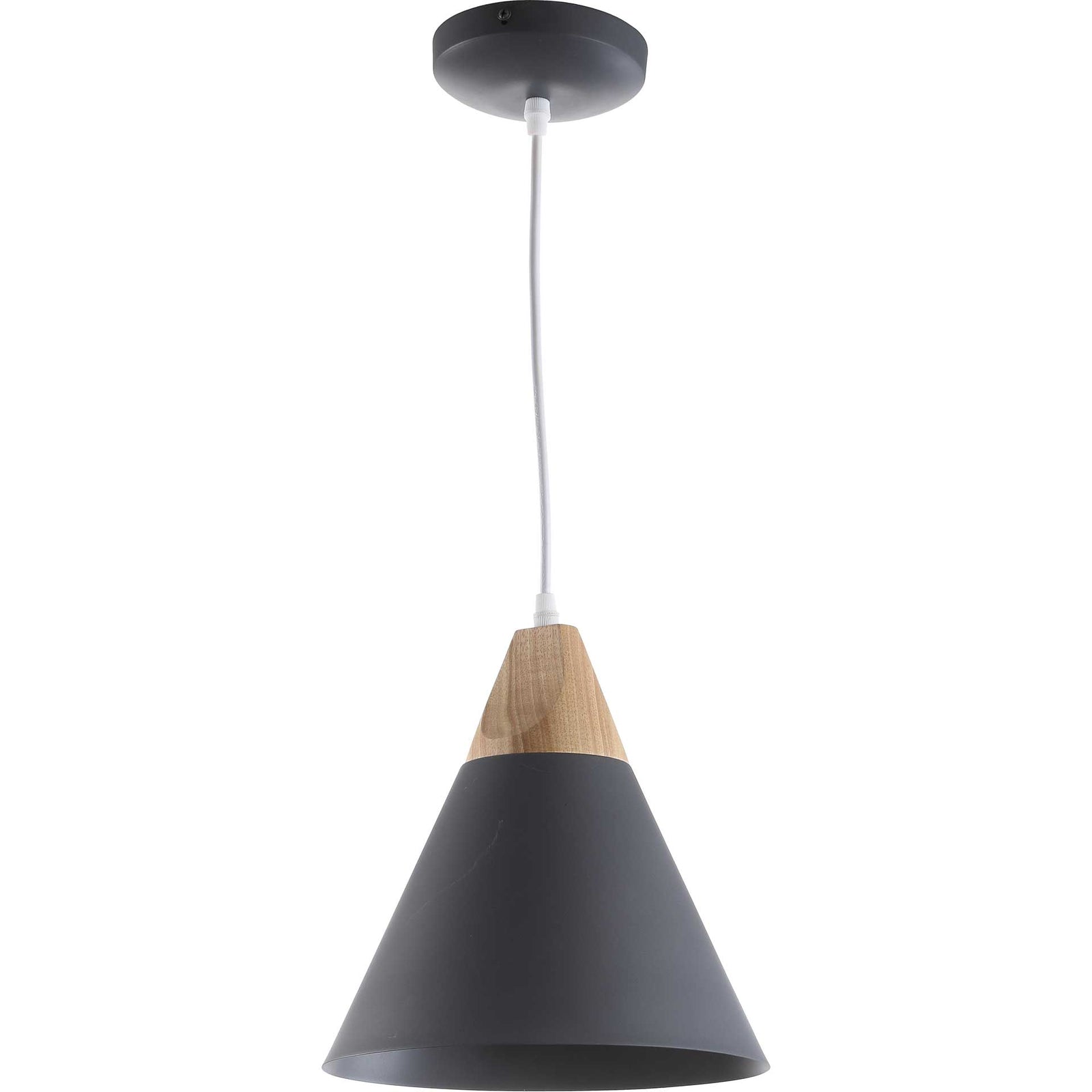 Cicely Pendant Dark Gray/Light Brown