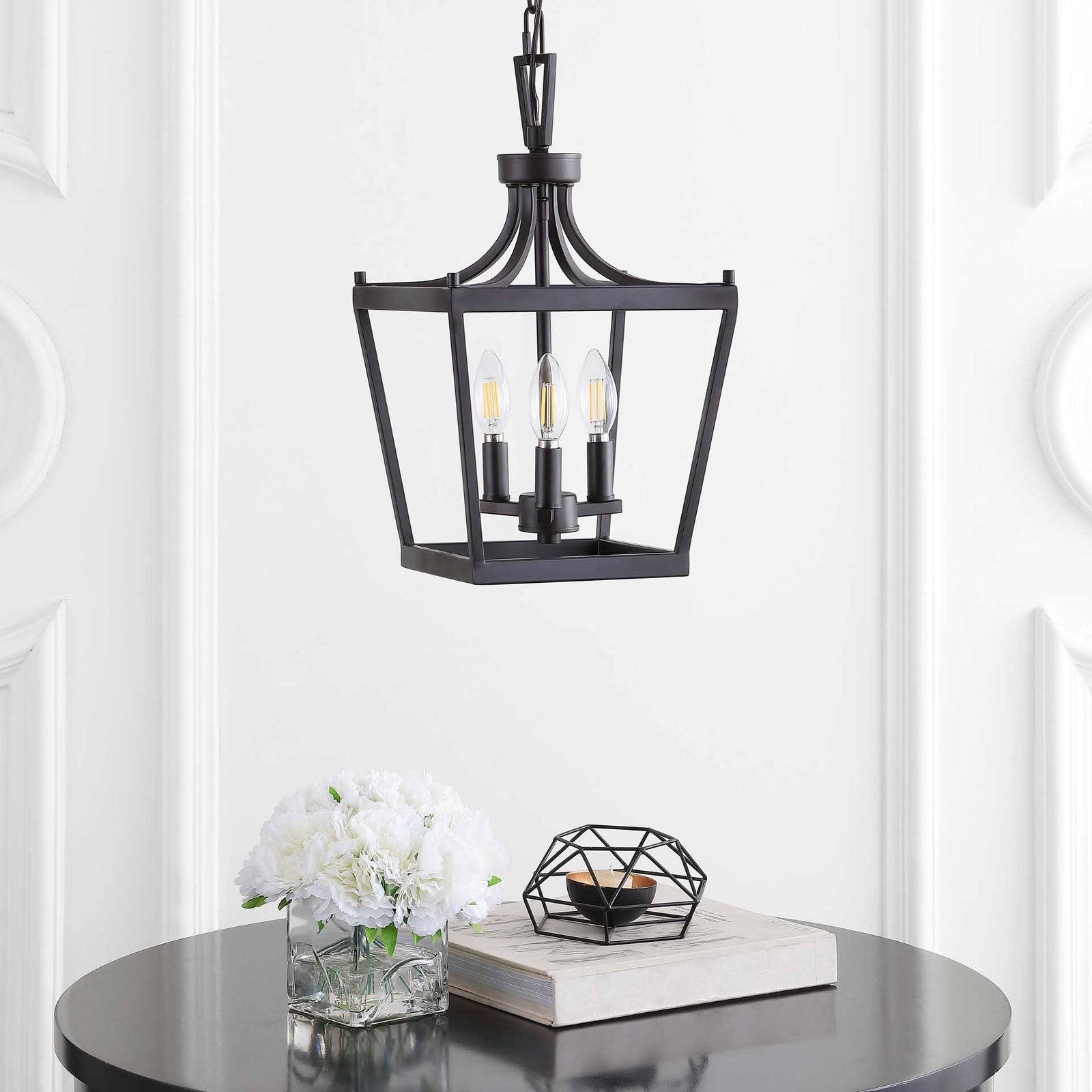 Landen 3 Light Pendant Bronze/Black