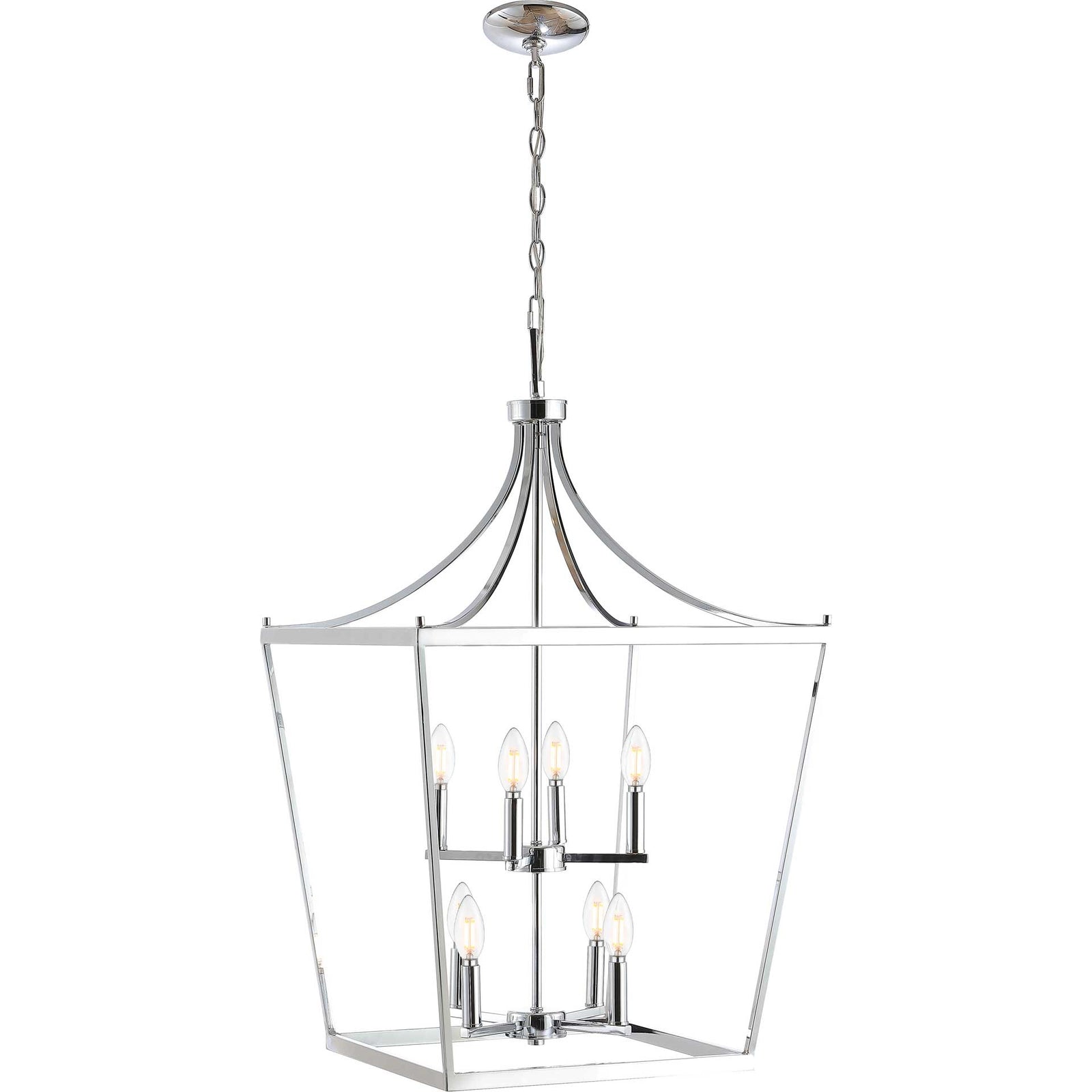 Varina 8 Light Pendant Chrome