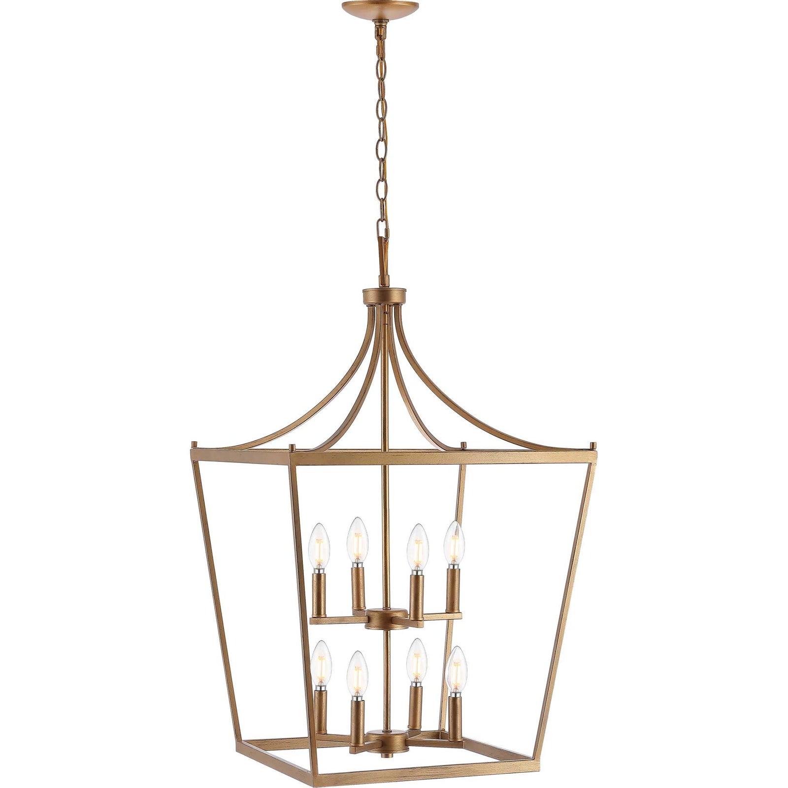 Varina 8 Light Pendant Gold