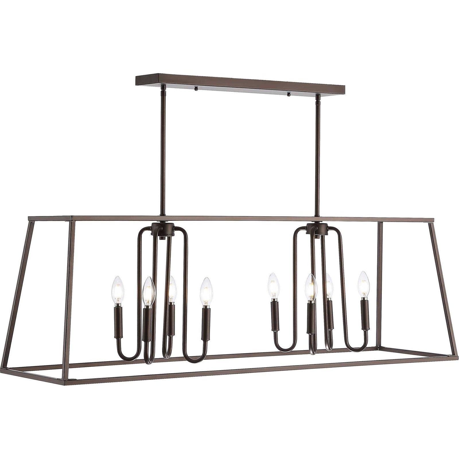 Onakona 8 Light Pendant Bronze/Black