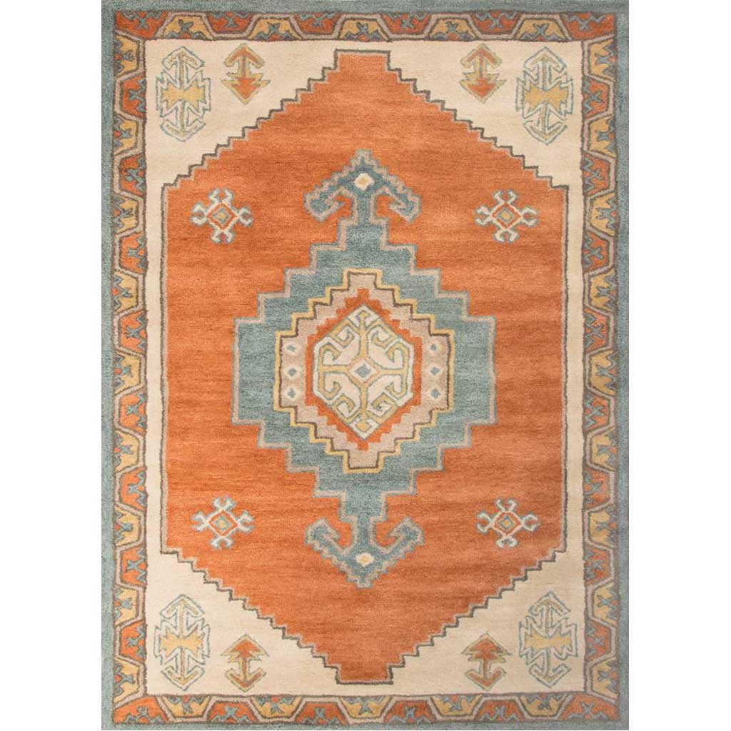 Preston Saratoga Red/Blue Area Rug