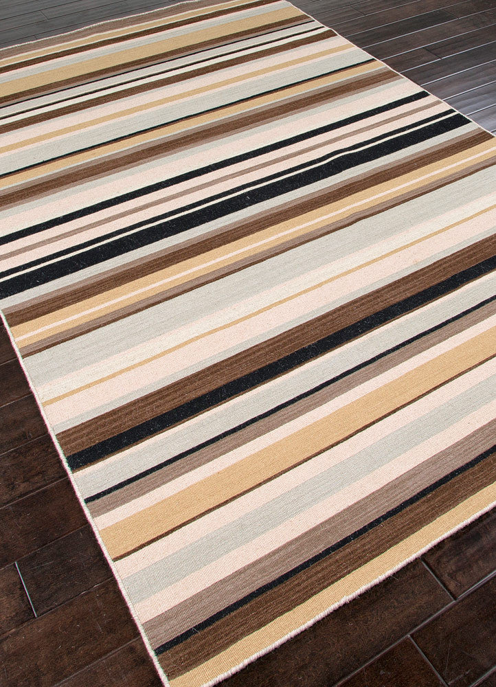 Pura Vida Tamarindo Ice Blue/Dark Ivory Area Rug