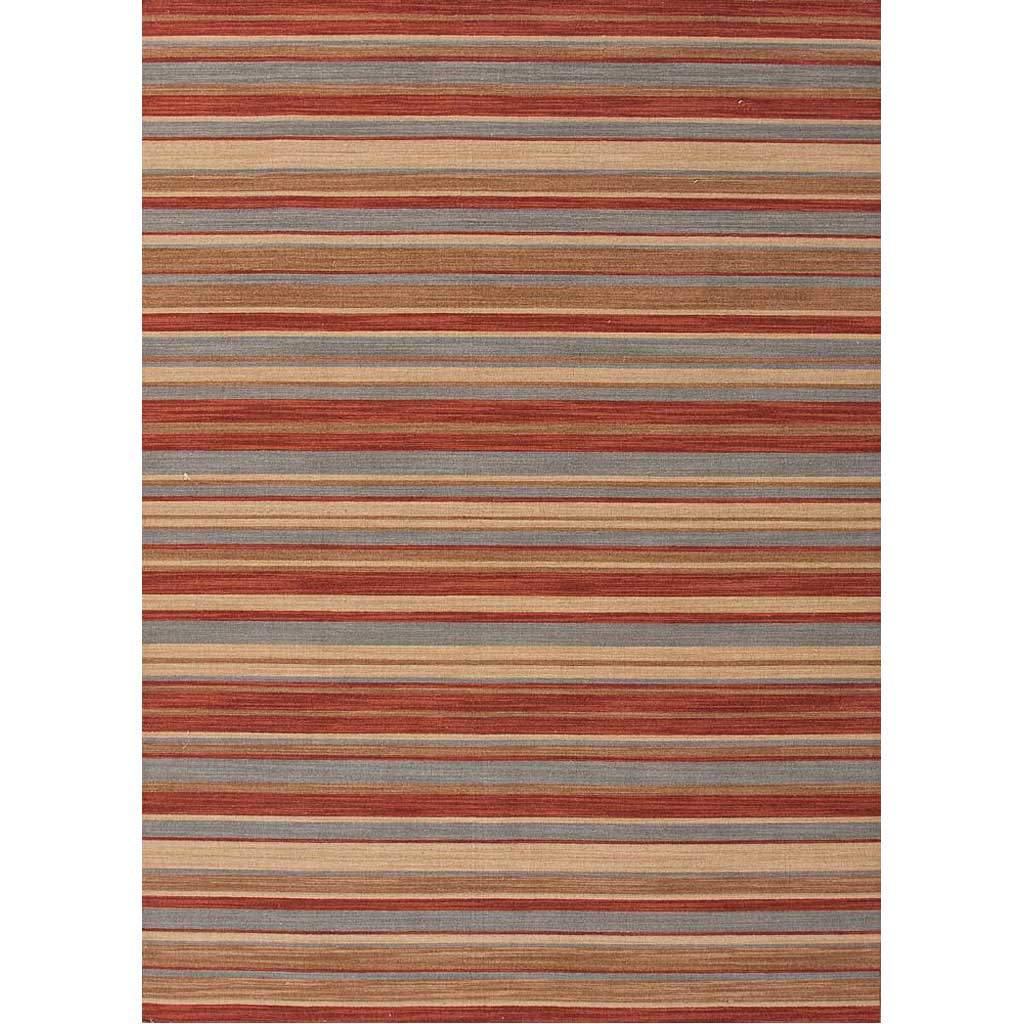 Pura Vida Tamarindo Sea Green/Rust Area Rug