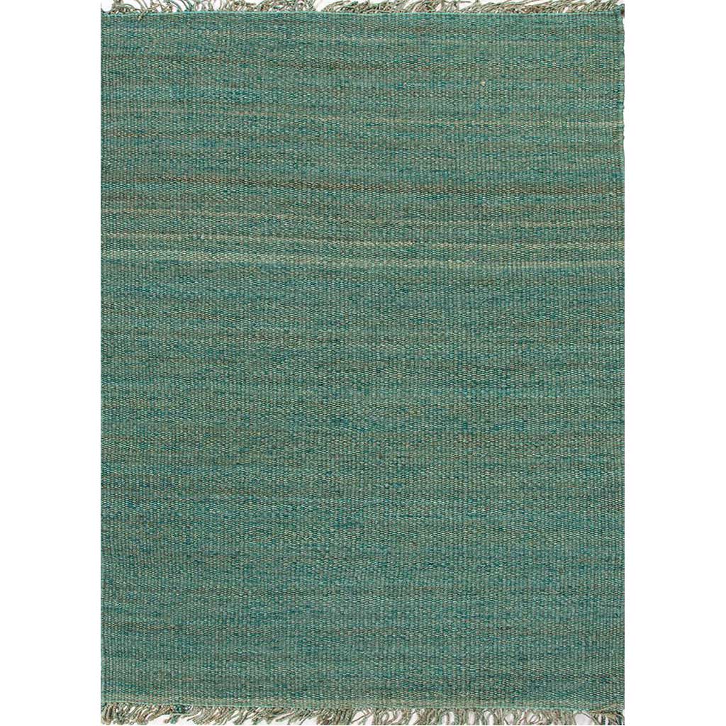 Rugged Cool Aqua Area Rug