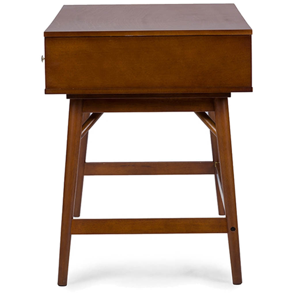 Duke Desk Walnut/Cream