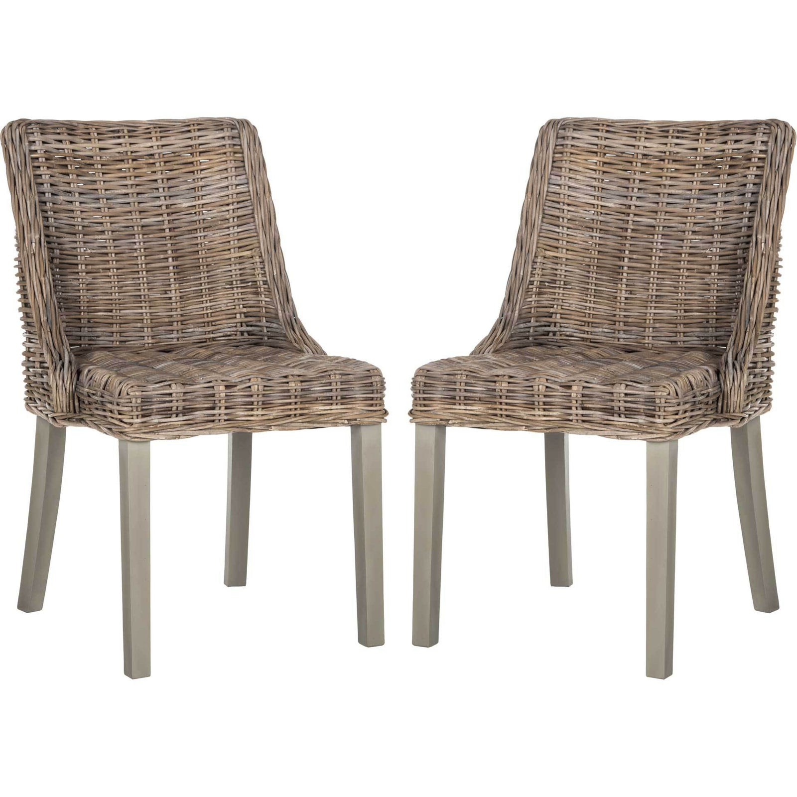 Carlos Wicker Dining Chair (Set of 2)