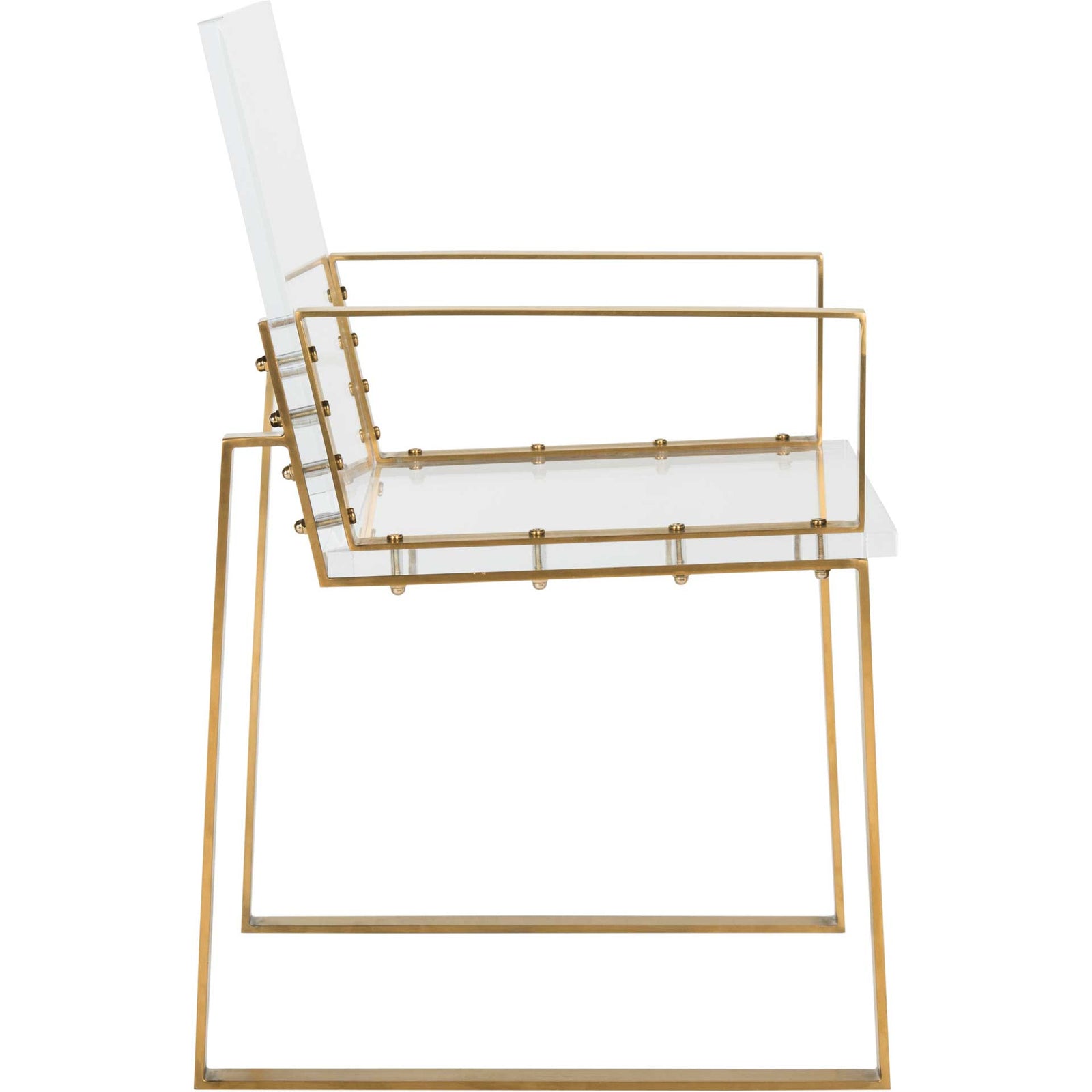 Lanose Acrylic Arm Chair