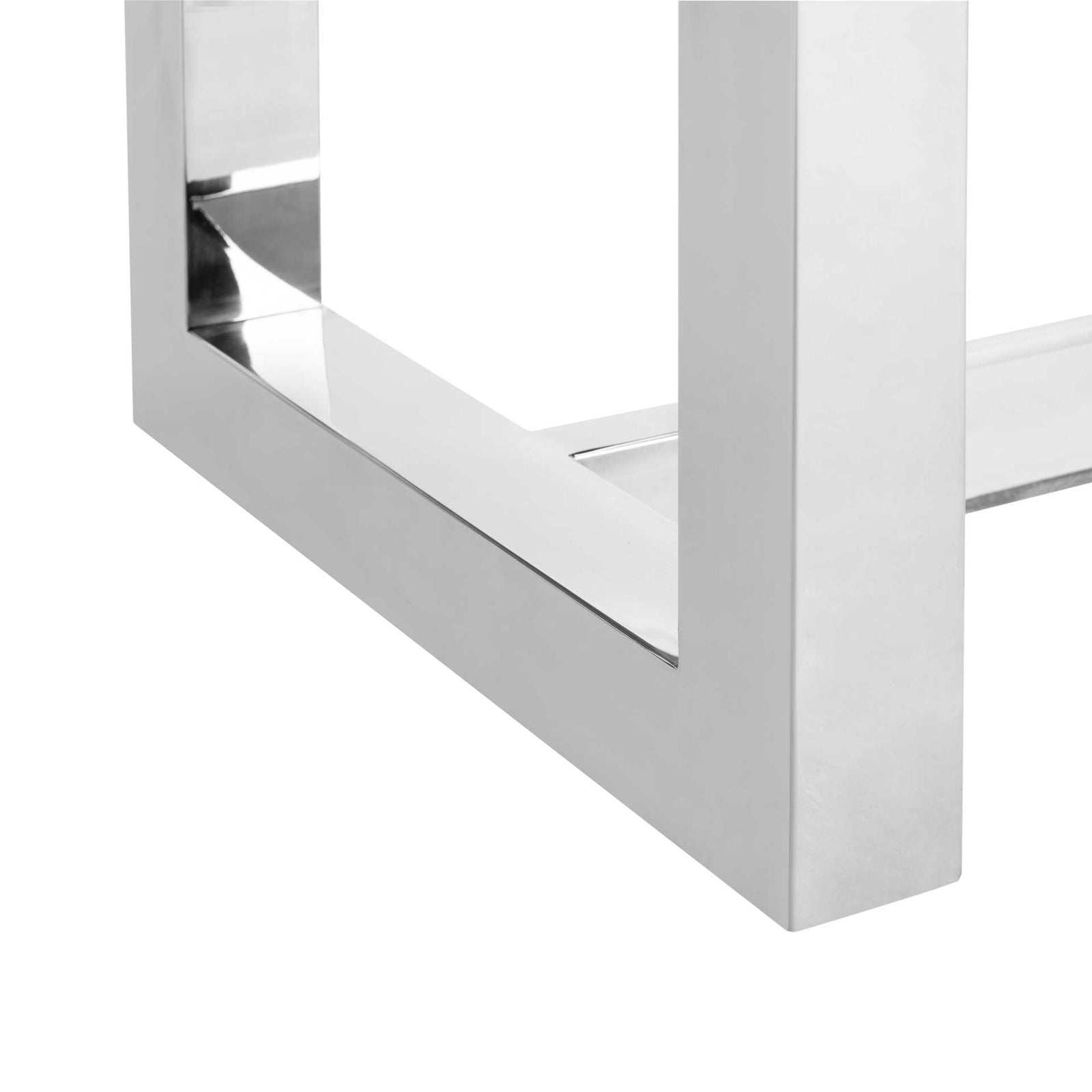 Monet Acrylic Coffee Table Silver