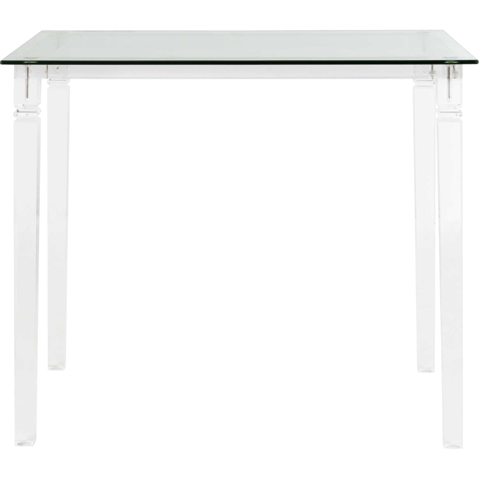 Amish Acrylic Side Table Clear