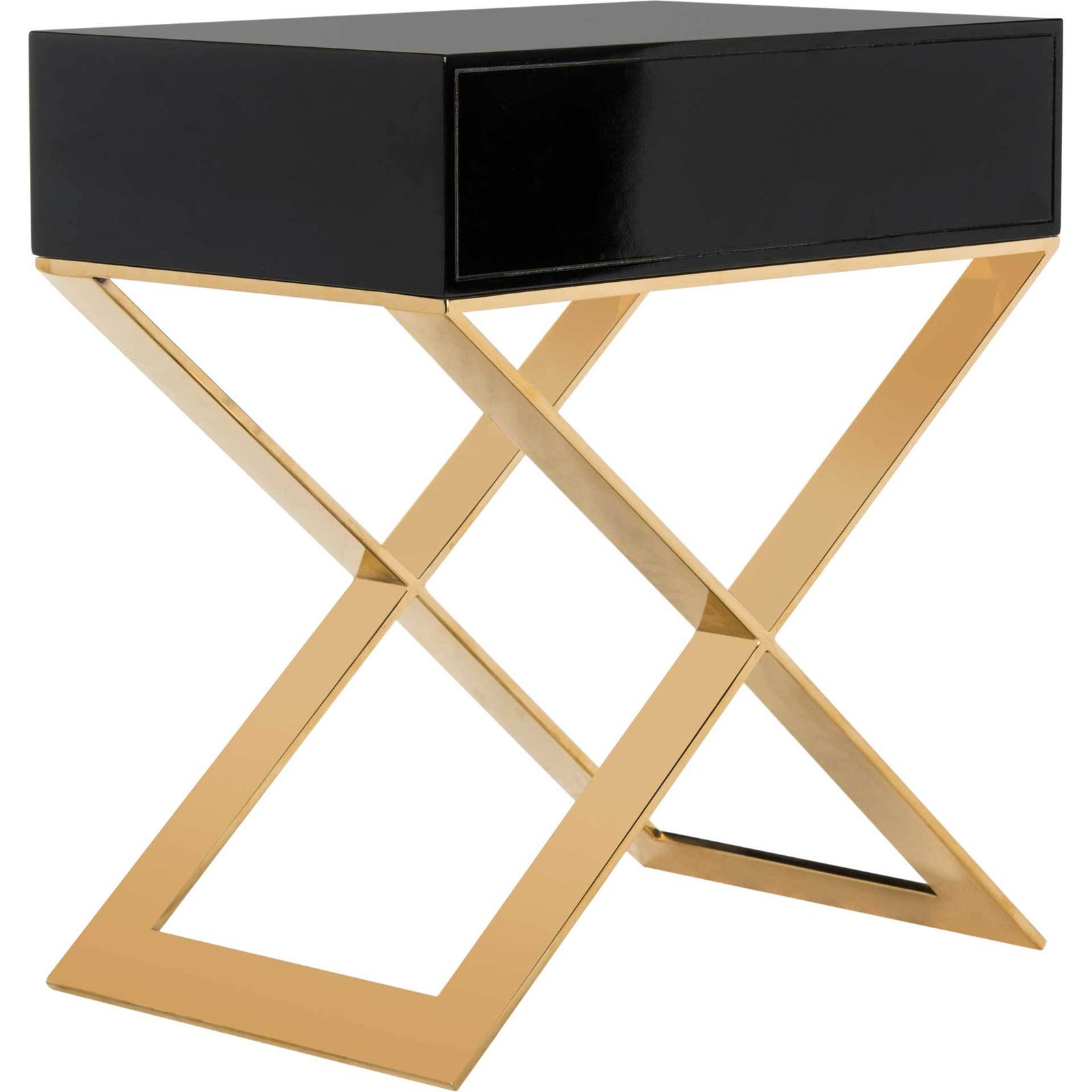 Yoali Side Table Black/Gold
