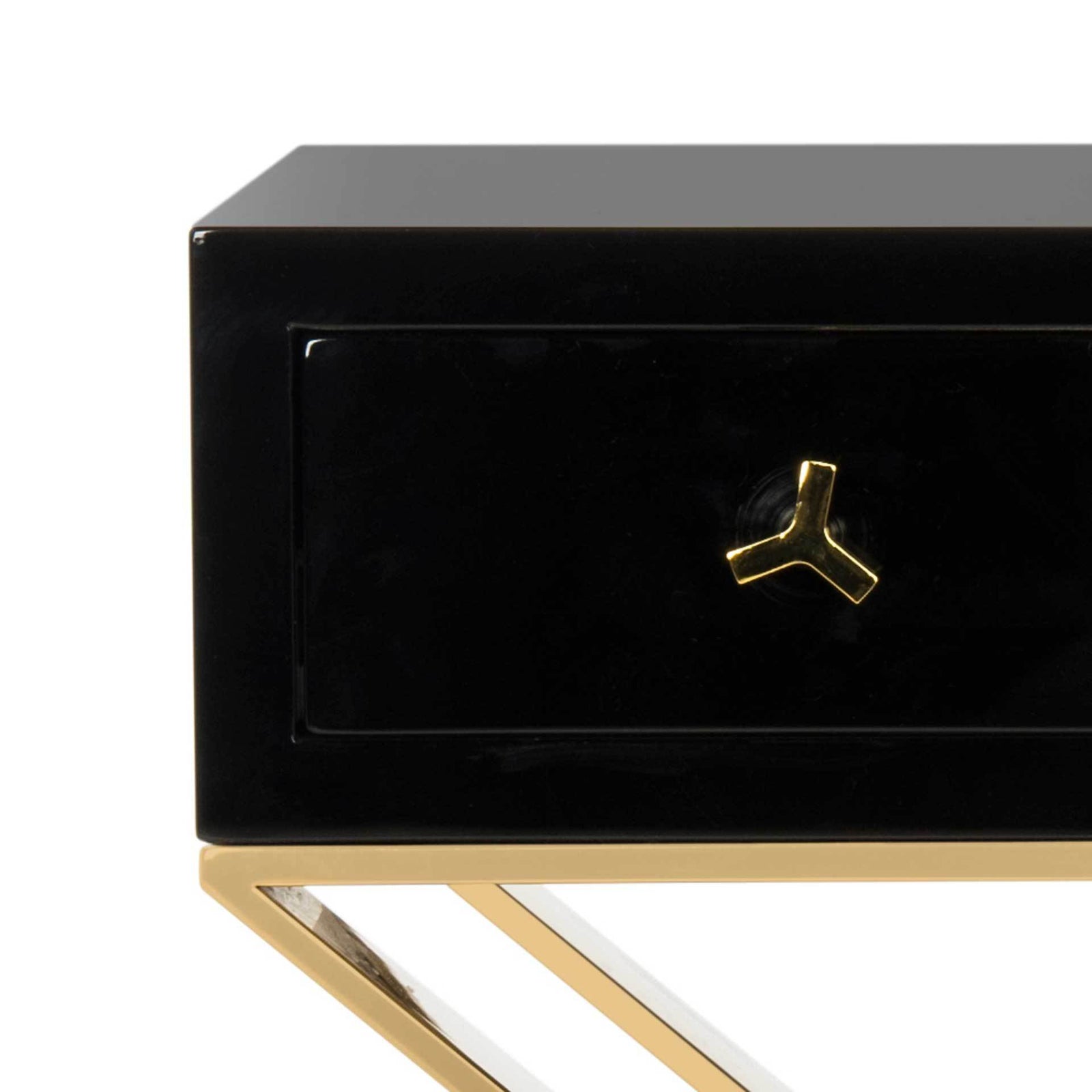 Yoali Side Table Black/Gold