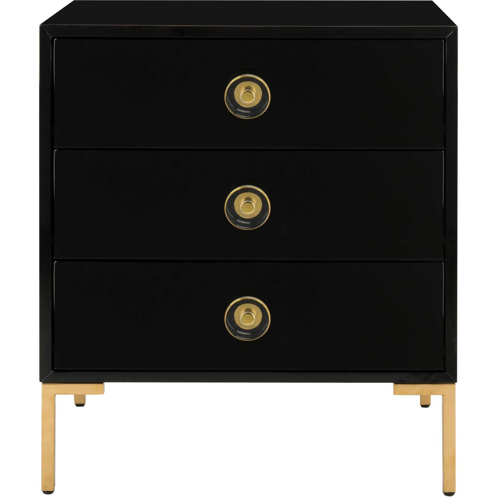 Luca 3-Drawer Side Table
