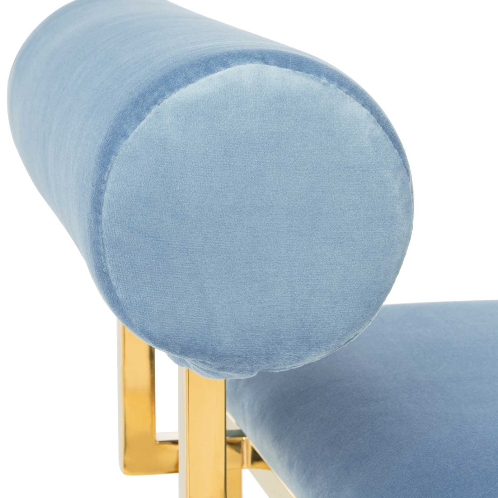 Julius Modern Bench Sky/Gold