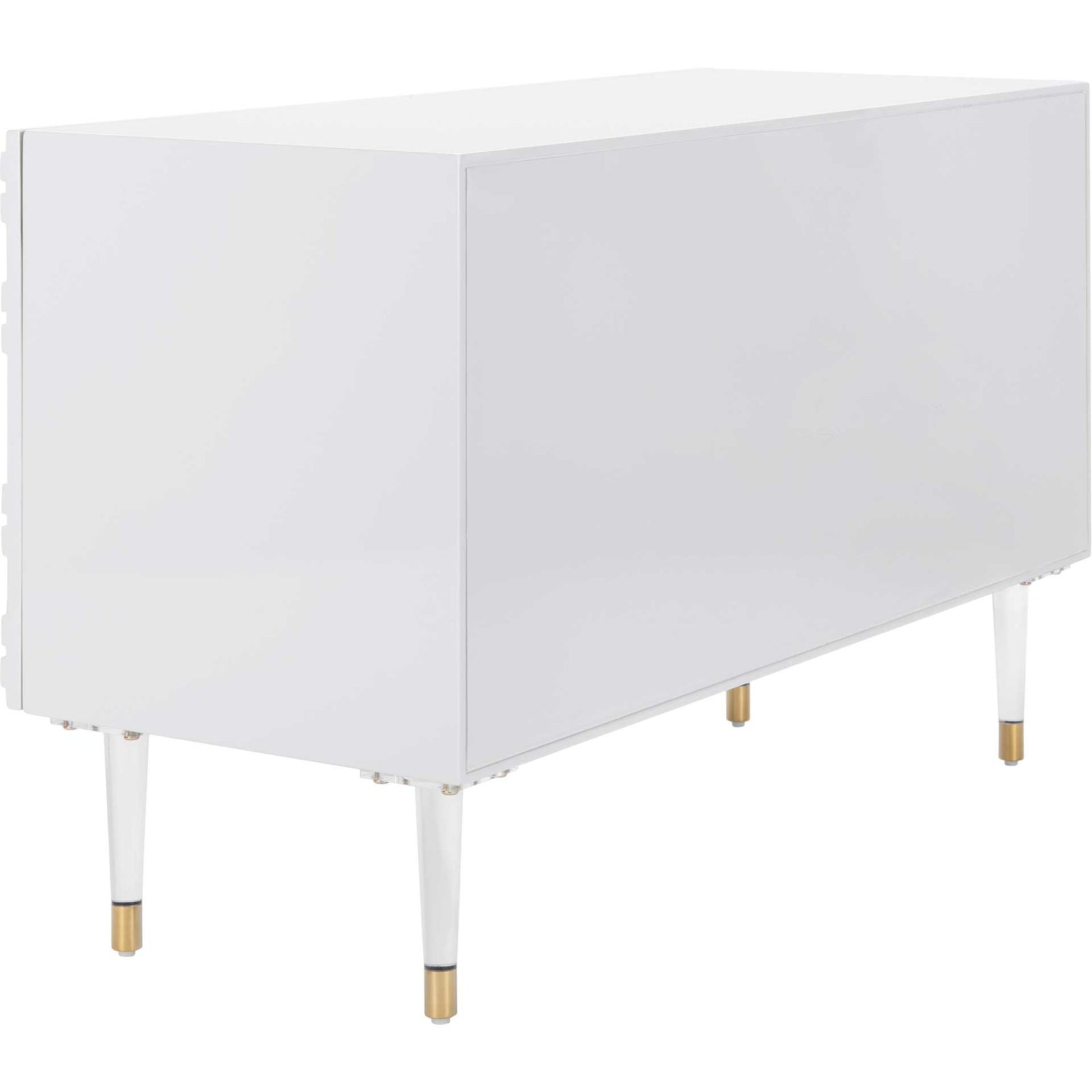 Zara Diamond Sideboard Gray/Gold