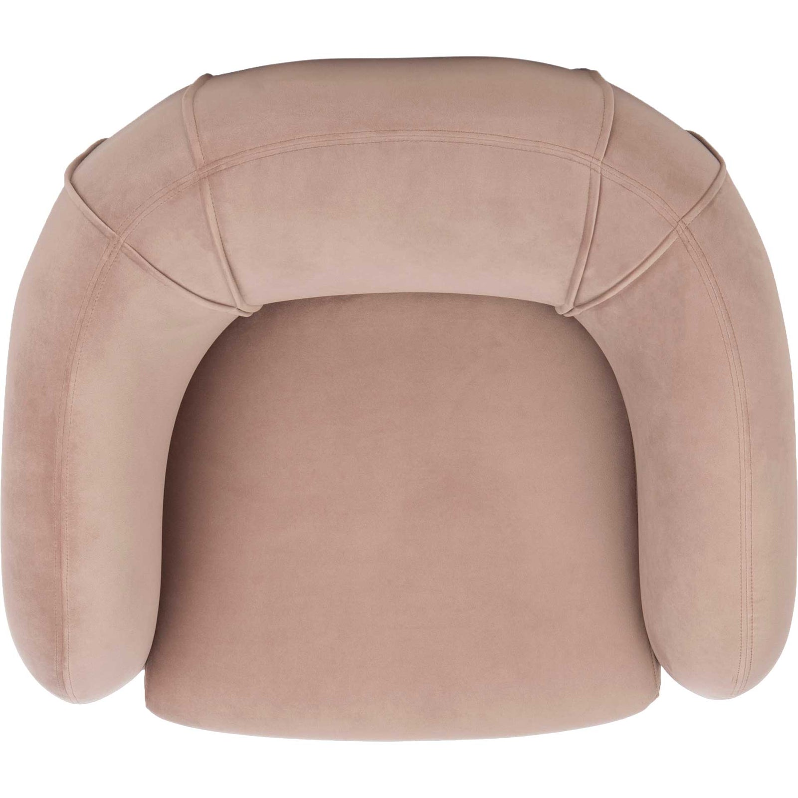 Alejandra Poly Blend Accent Chair Paul Mauve