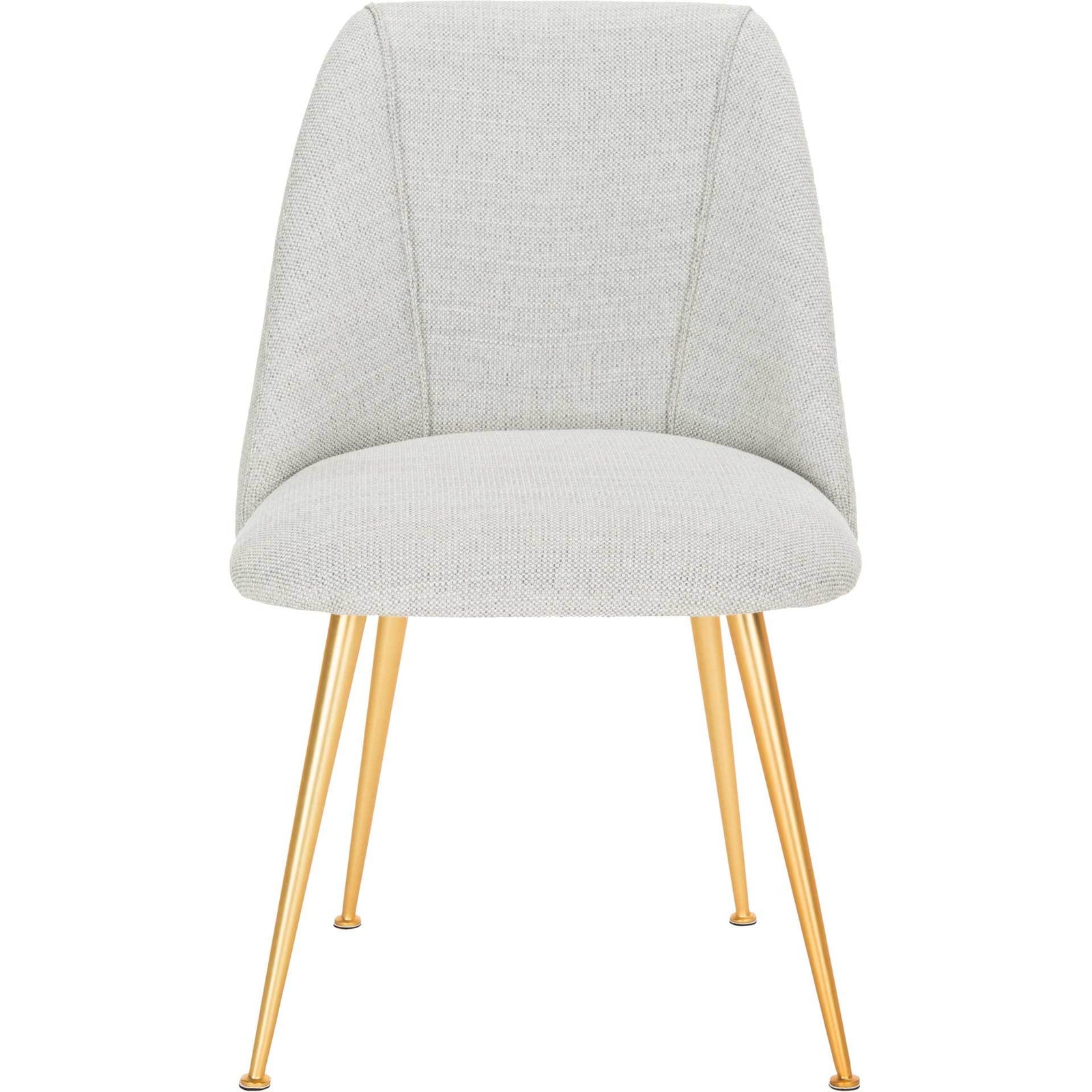 Forrest Side Chair Light Gray/Gold