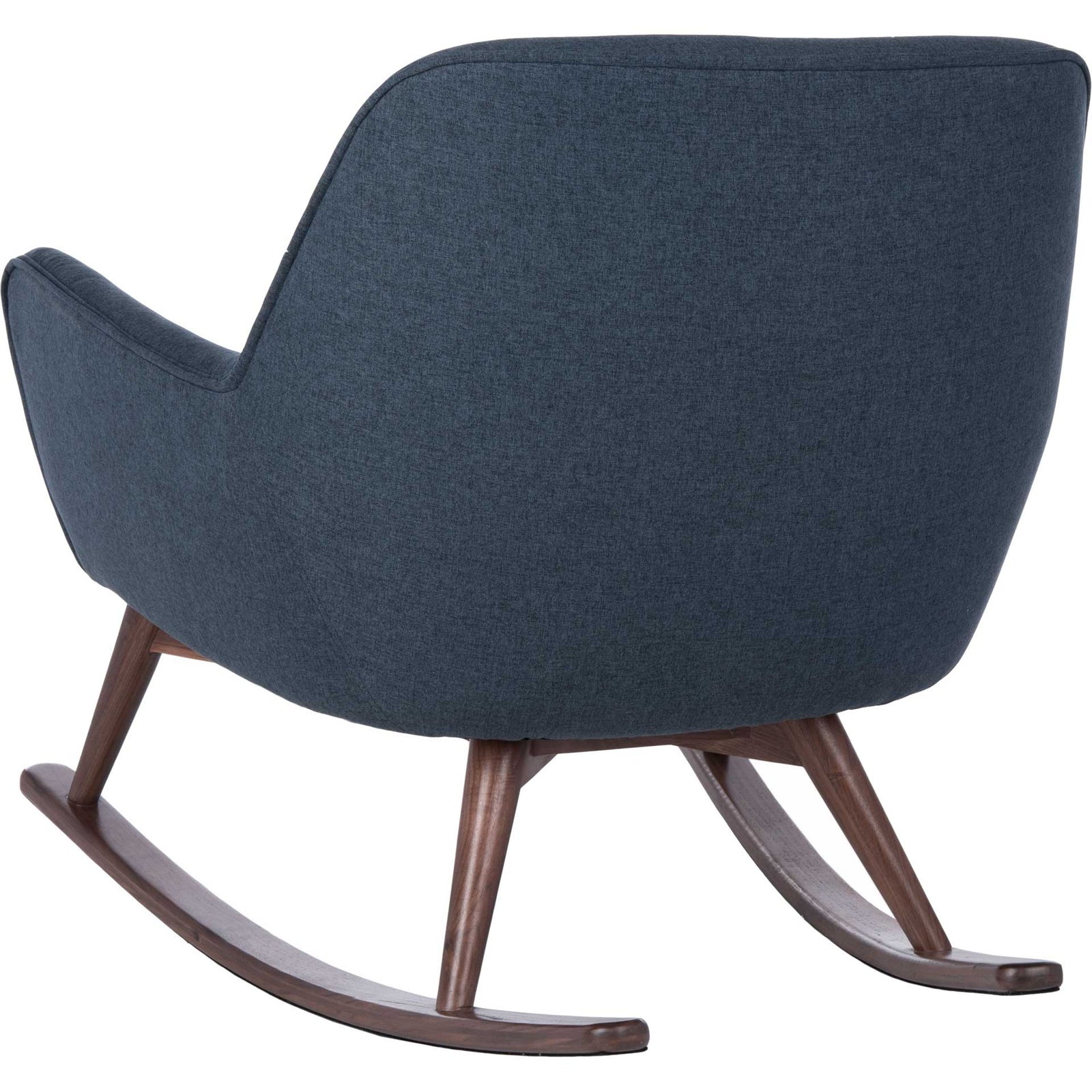 Marquis Mid-Century Rocking Chair Blue