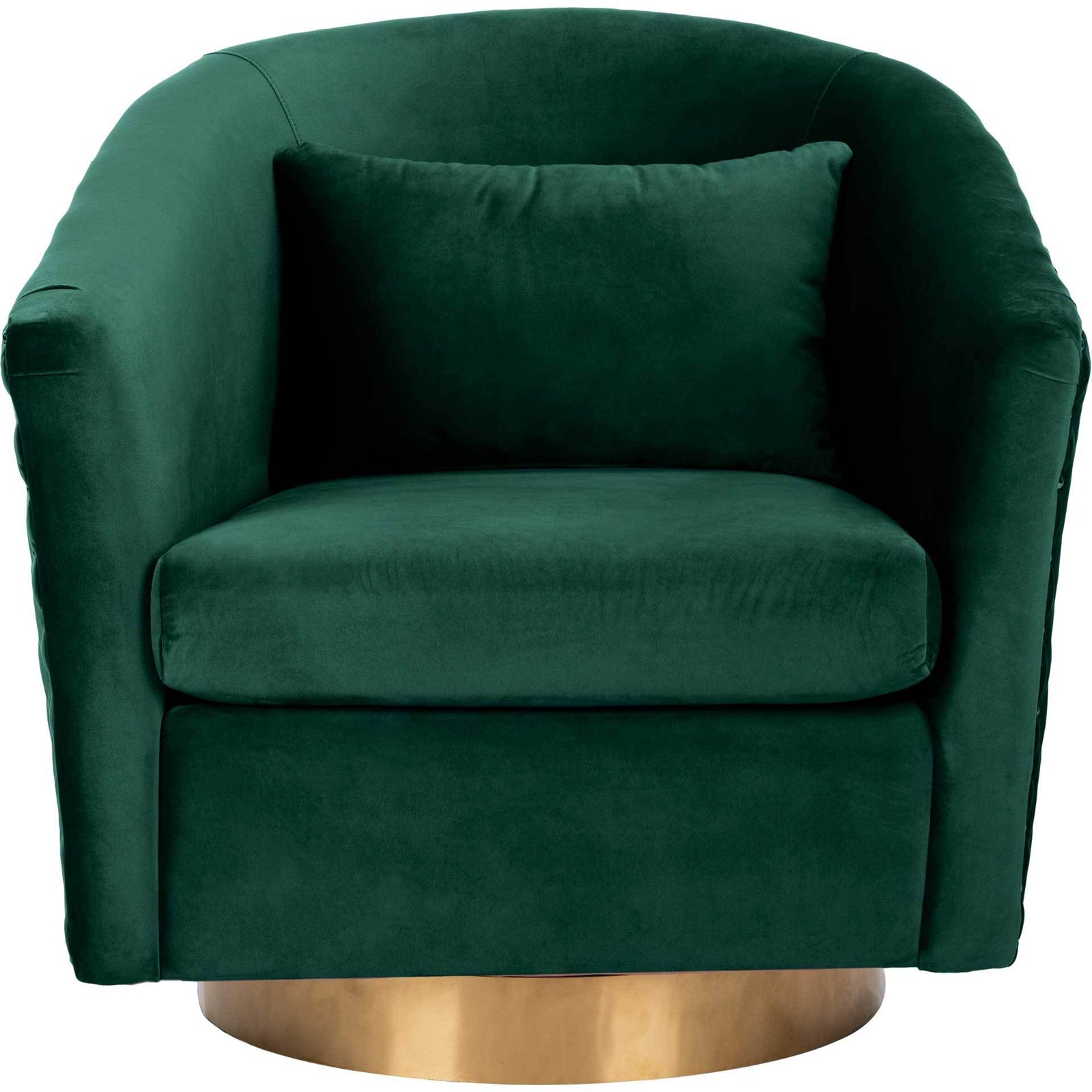 Clarissa Quilted Swivel Tub Chair