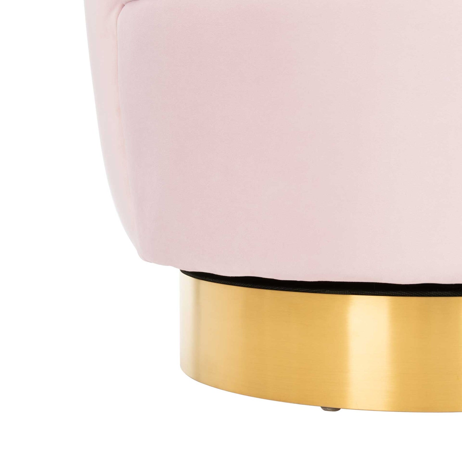 Arbor Channel Tufted Chair Light Pink