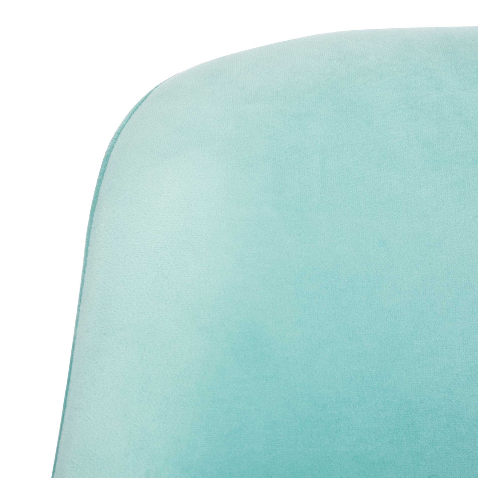 Tobias Velvet Arm Chair Aqua