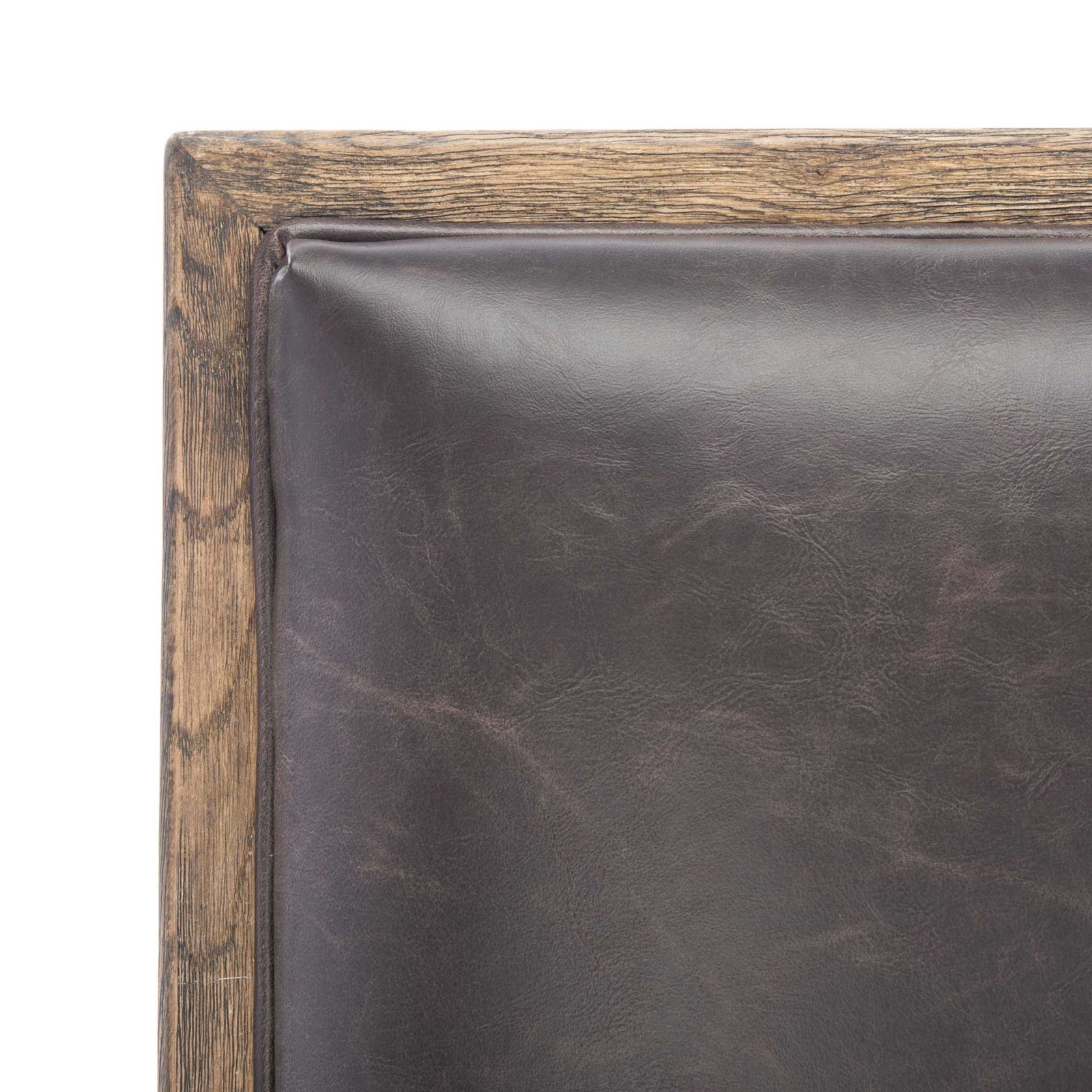 Rudy Mid-Century Accent Chair Dark Brown