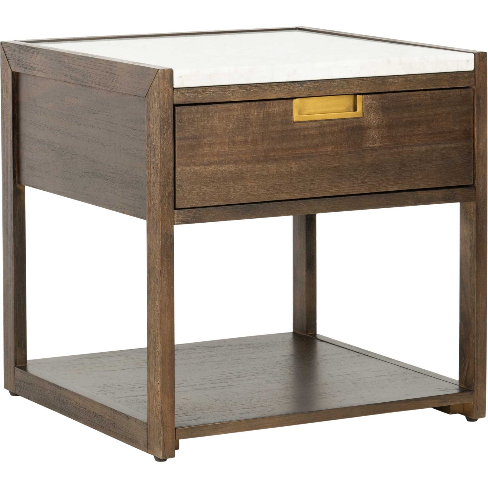 Advance 1 Drawer Nightstand Dark Chocolate