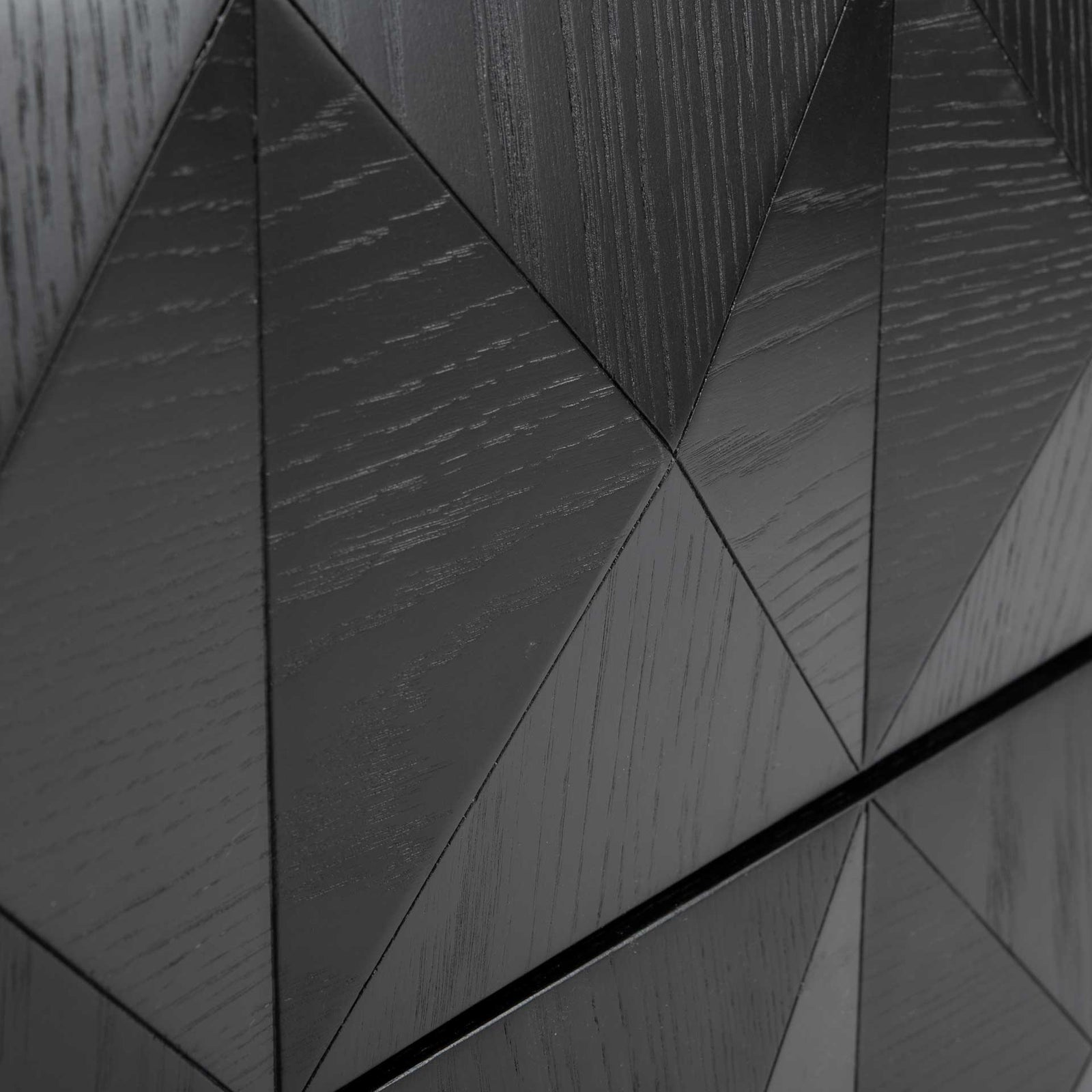 Palmetto 2 Drawer Nightstand Black