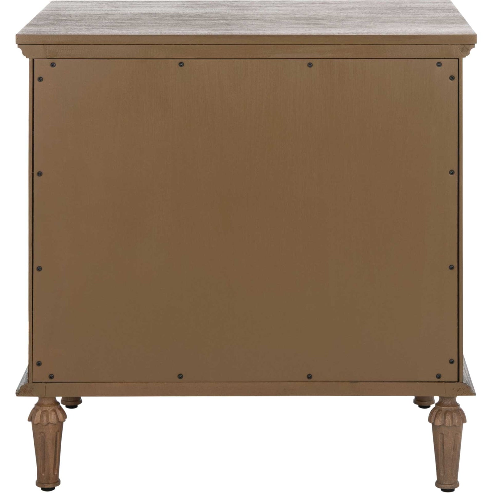 Lila 1 Drawer Wood Nightstand Brown