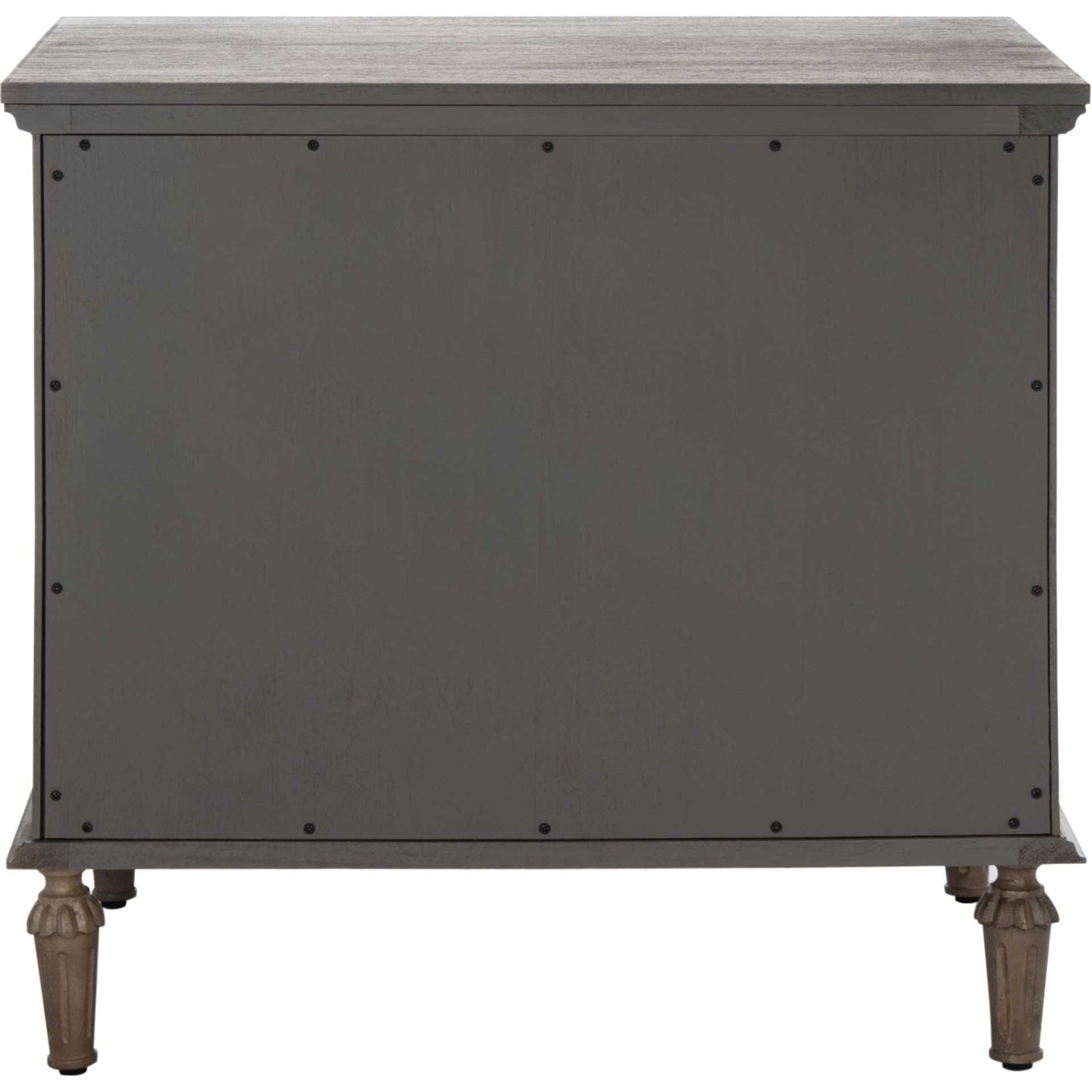 Lila 3 Drawer Wood Nightstand Light Brown