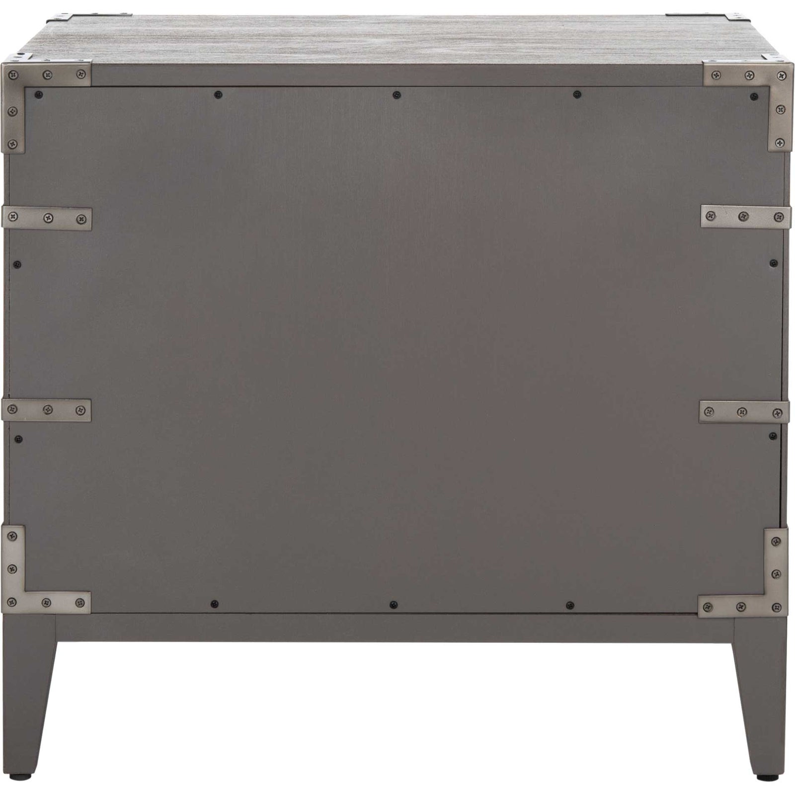 Nico 3 Drawer Wood Nightstand Light Brown