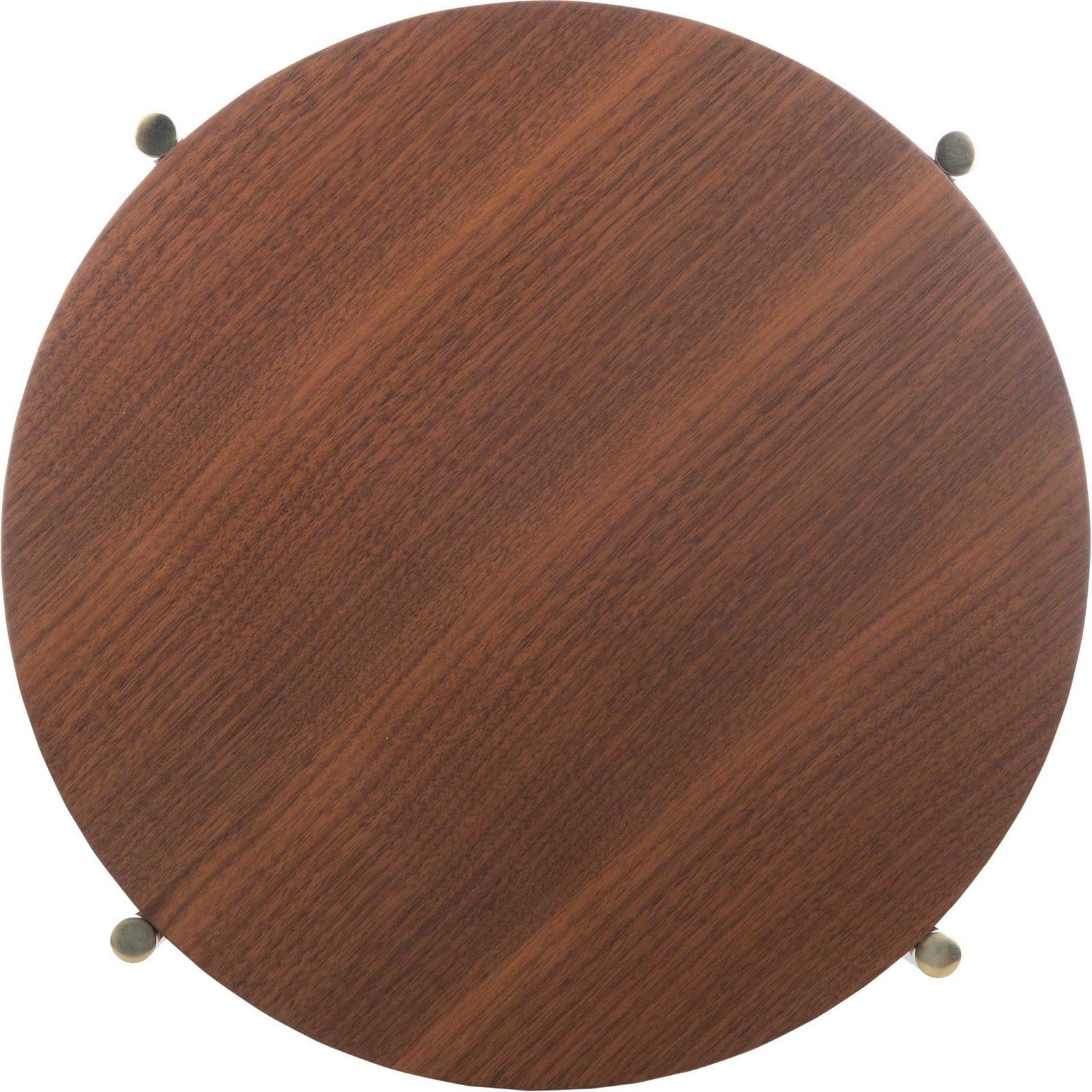 Caden End Table Natural/Gold