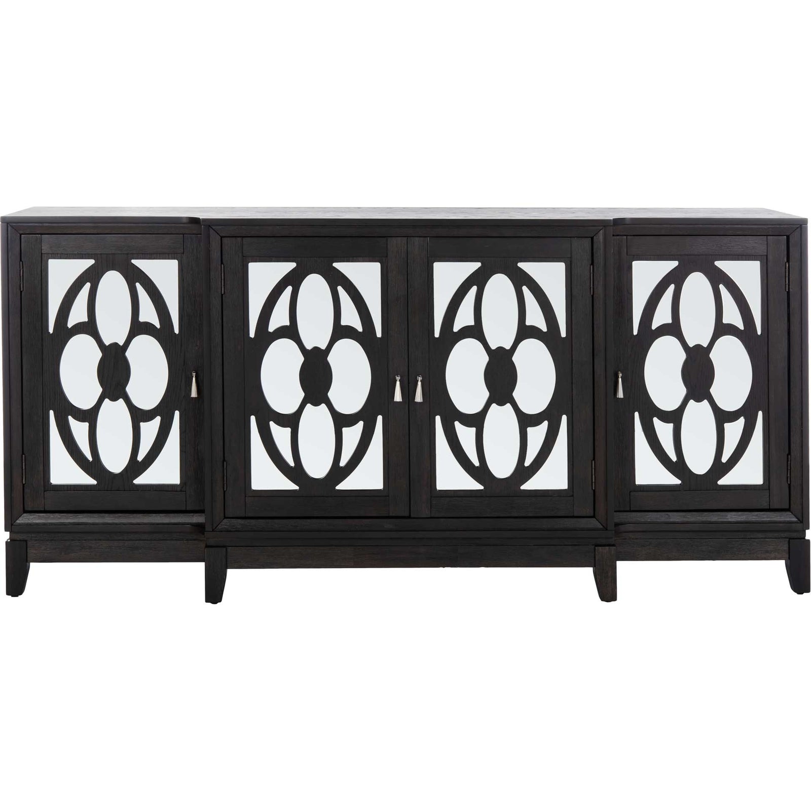 Makani Mirrored Sideboard Black