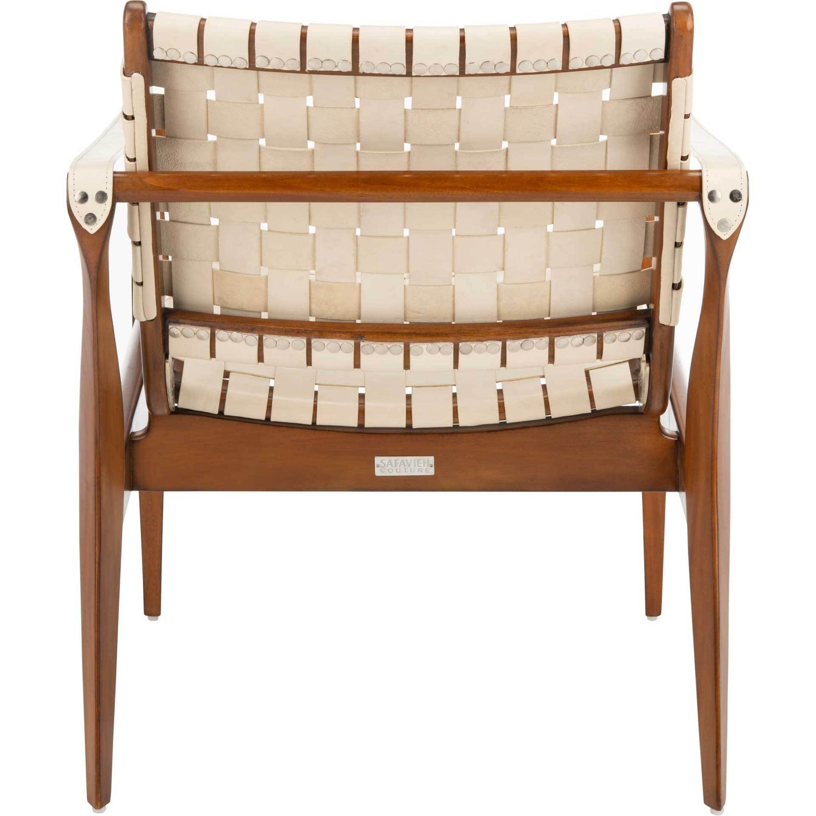 Diya Safari Chair White/Brown