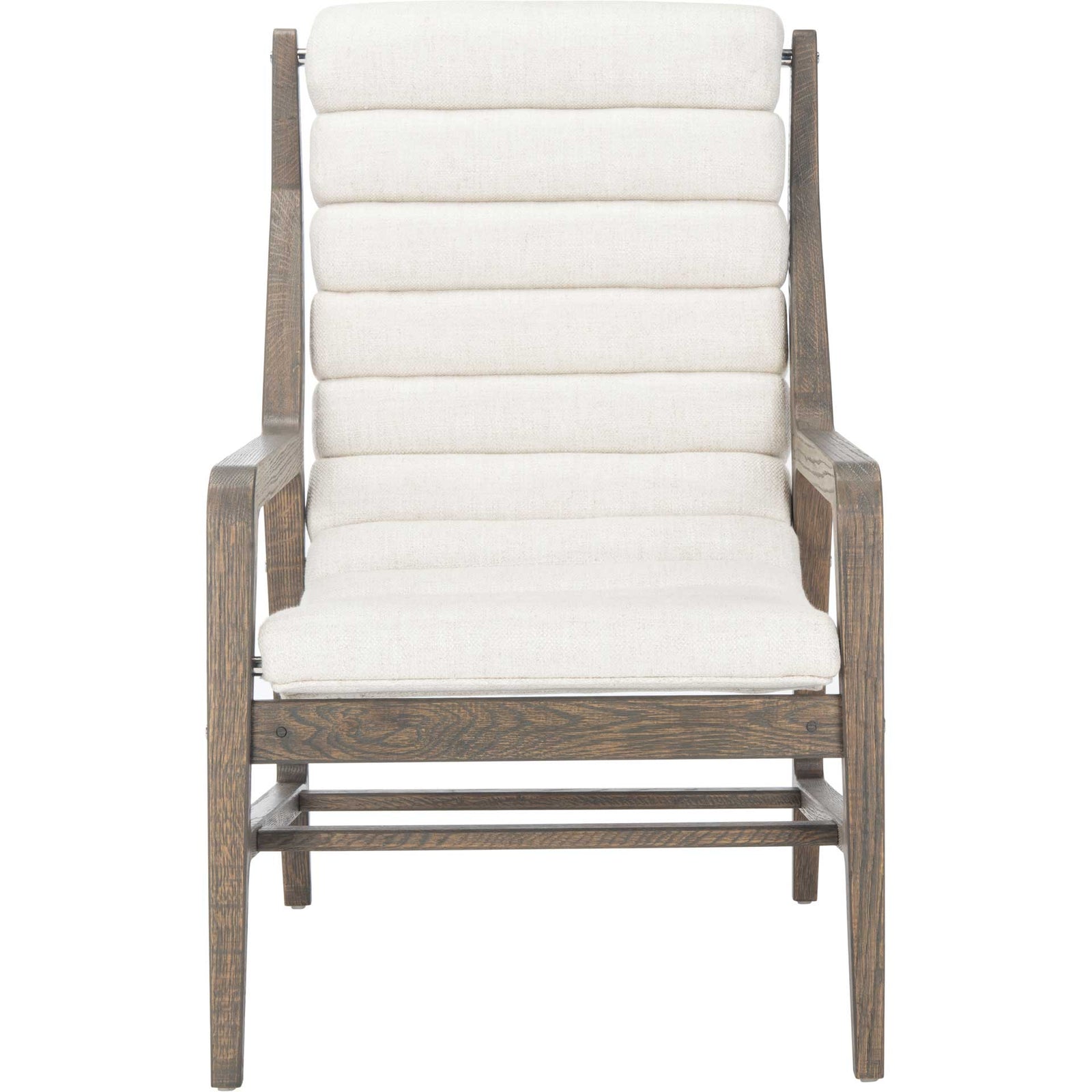 Delegation Channel Tufted Chair White
