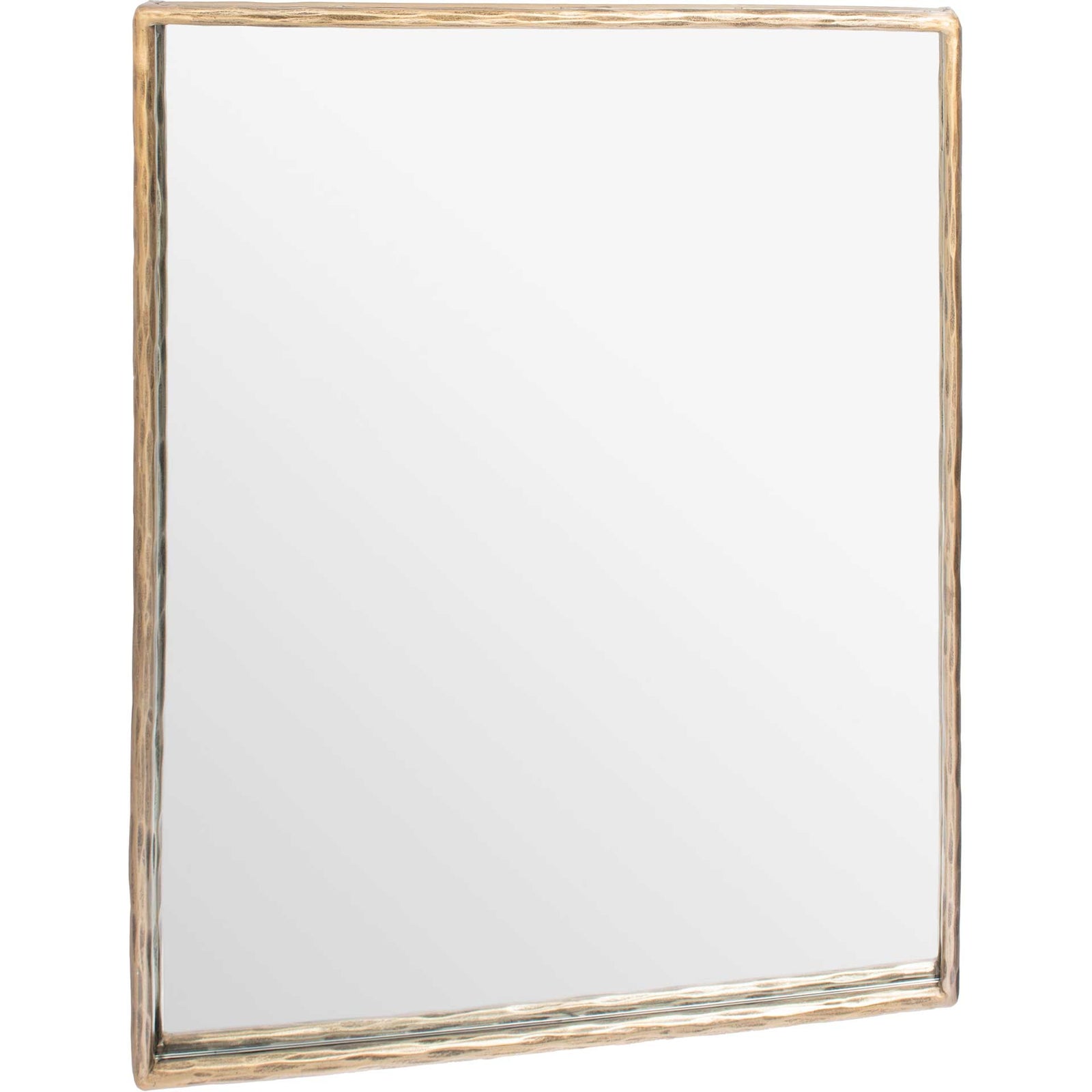 Tranquility Small Rectangle Mirror Brass