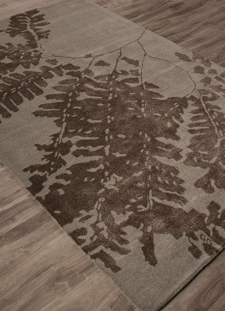 Shadow Umbra Abbey Gray/Teak Area Rug