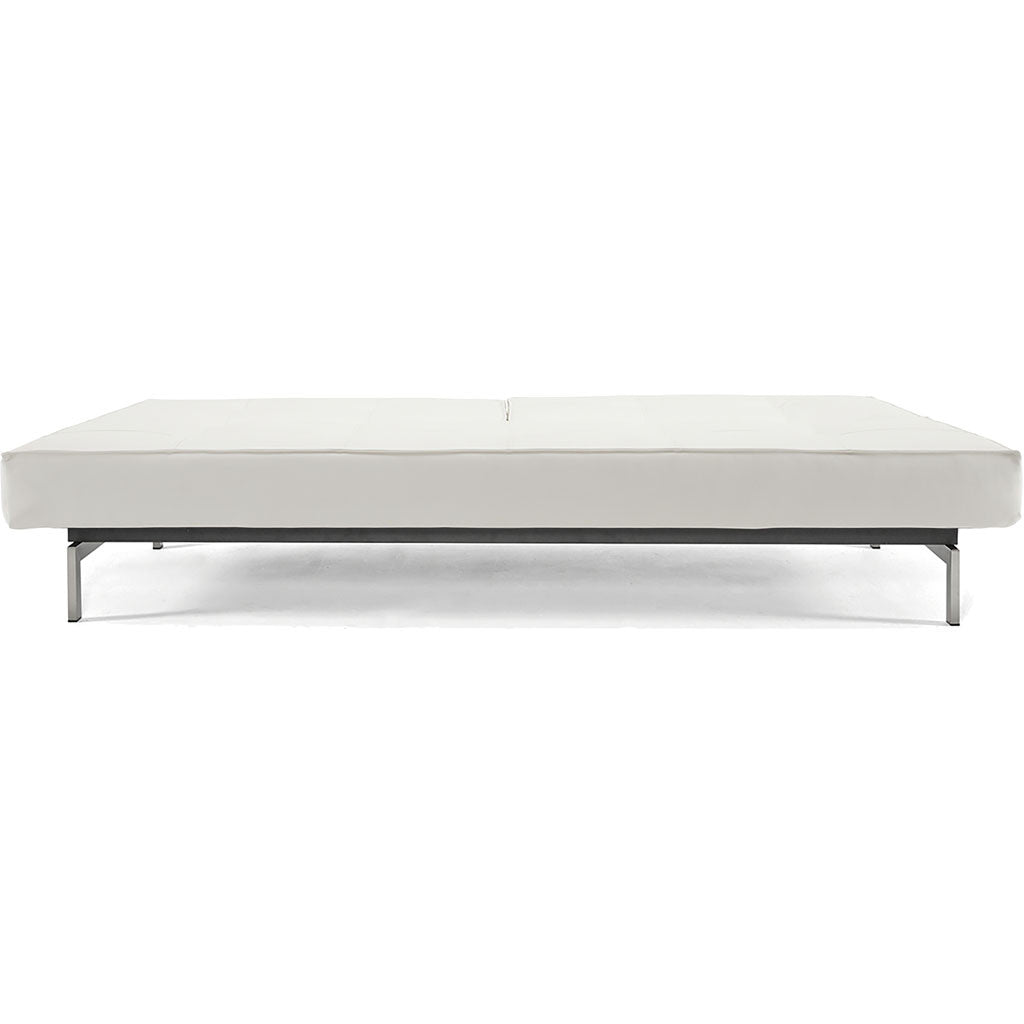 Stockholm Sofa Steel White Leather