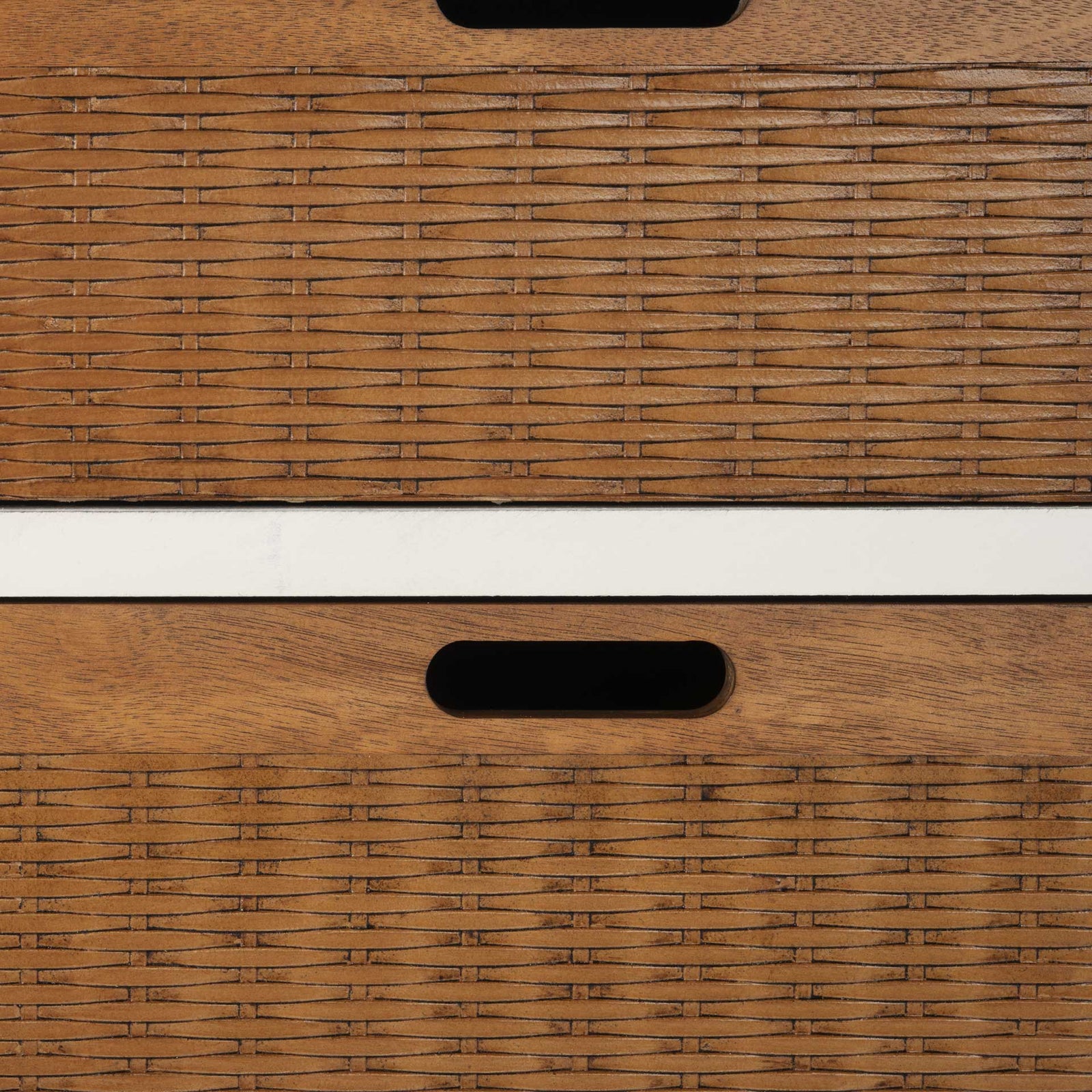 Lali 6 Drawer Storage Unit Distressed White