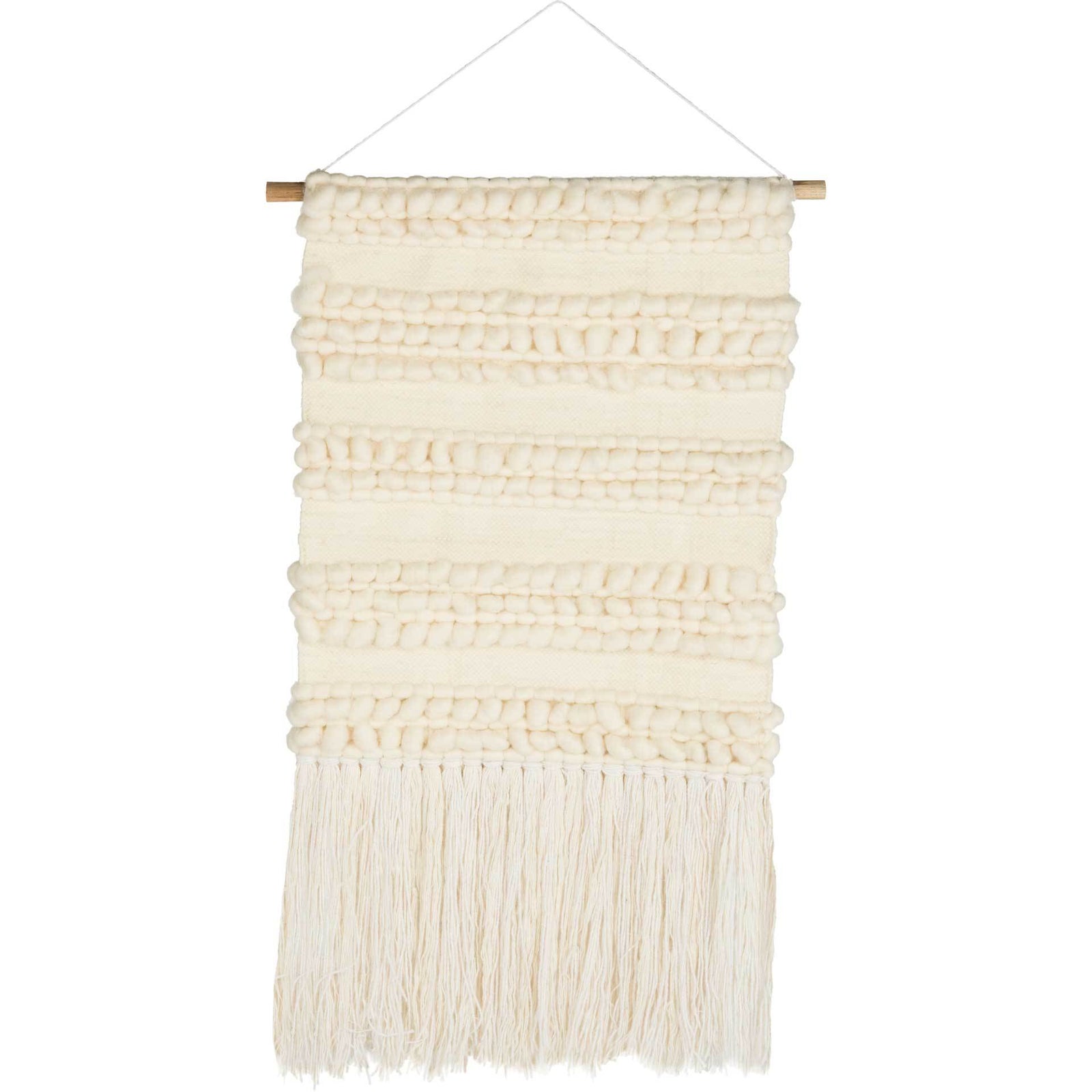 Seattle Woven Wall Art Ivory