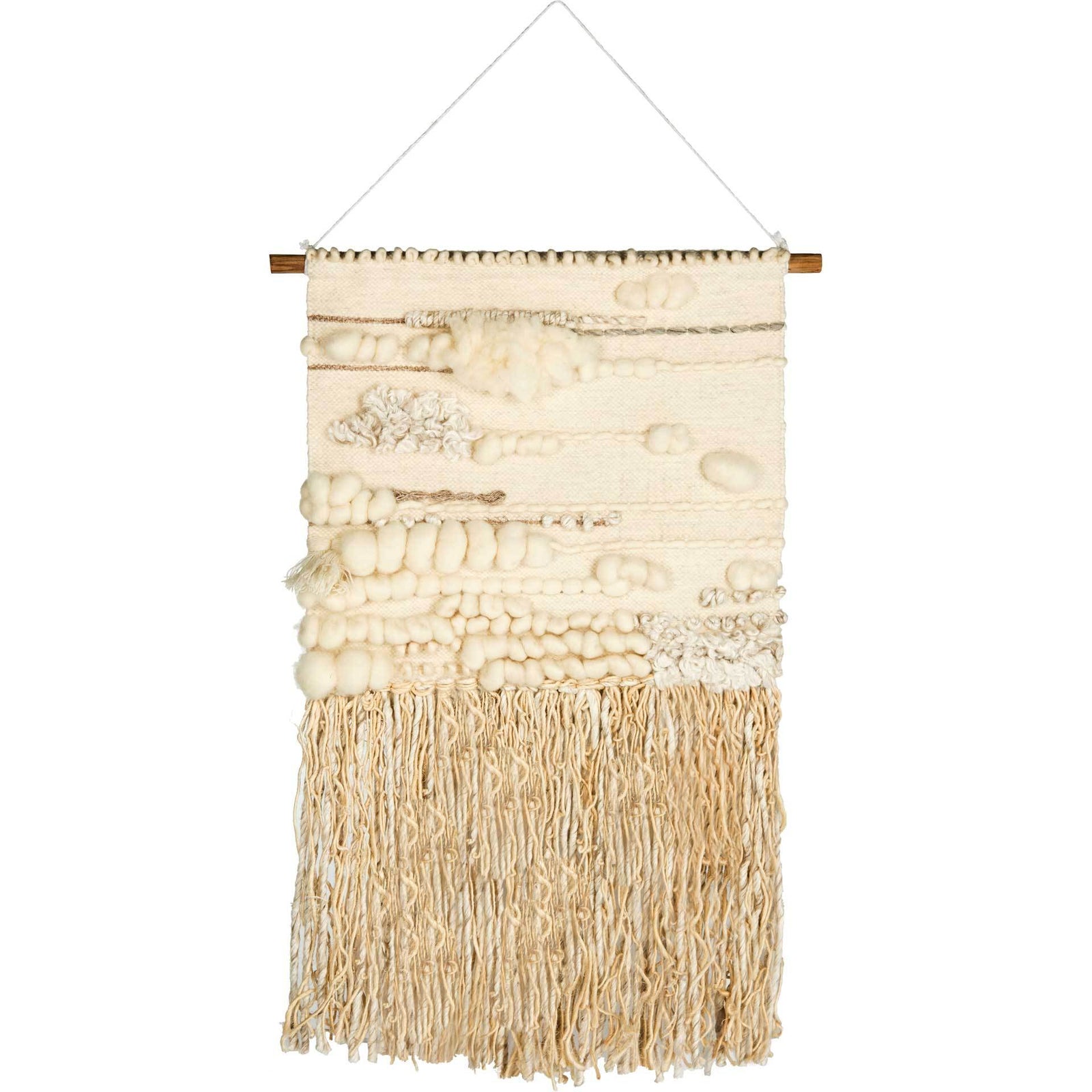 Seattle Woven Wall Art Creme