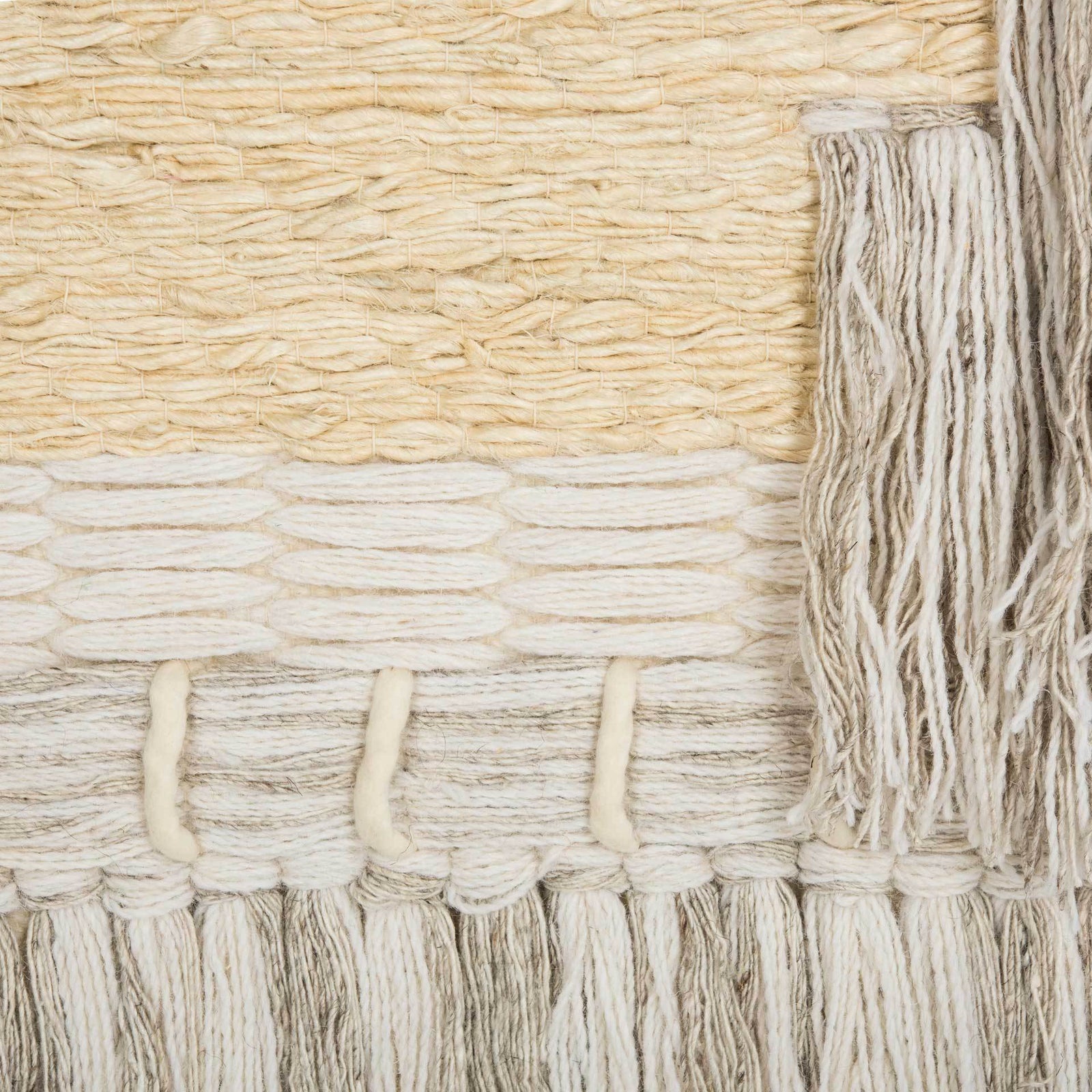 Seattle Woven Wall Art Ivory/Creme