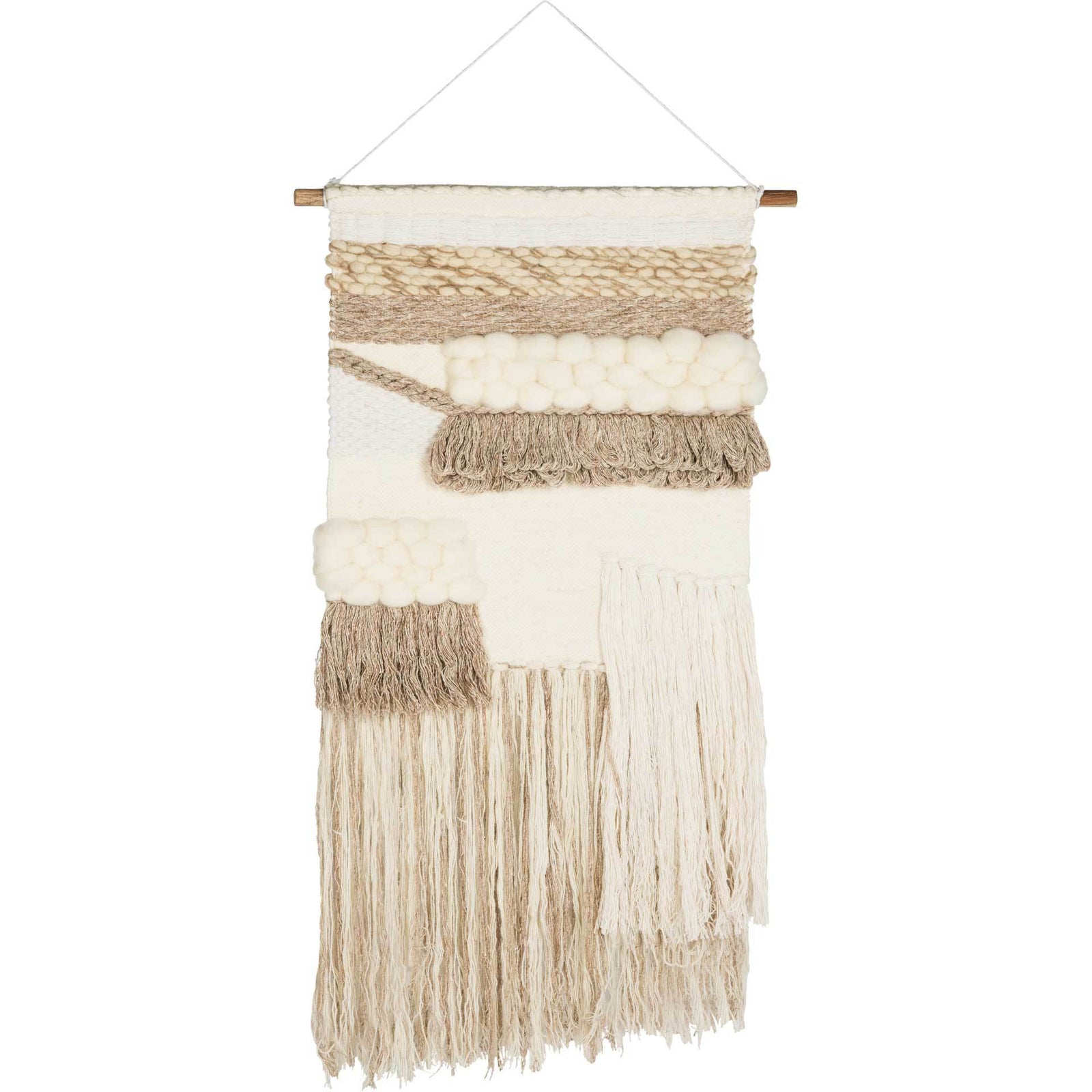 Seattle Woven Wall Art Cream/Beige