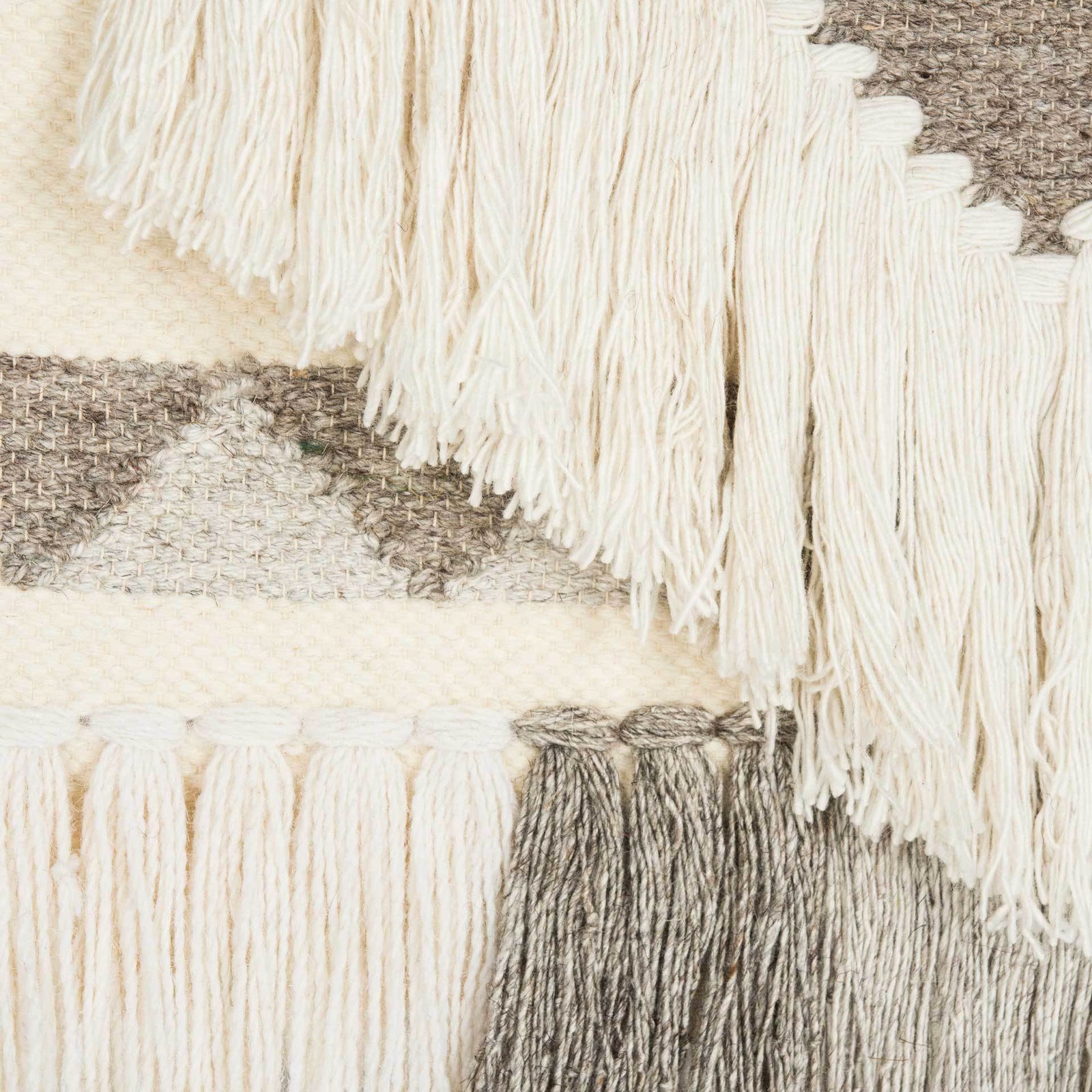 Seattle Woven Wall Art Ivory/Brown