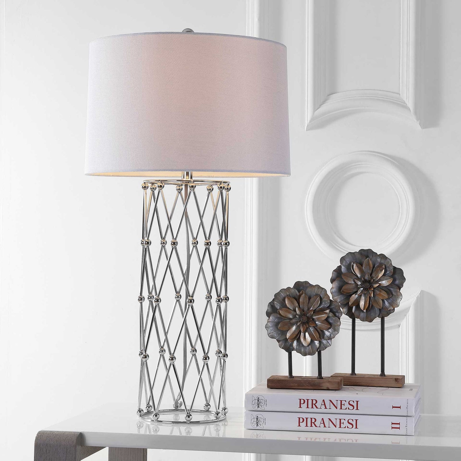 Lizbeth Table Lamp Silver