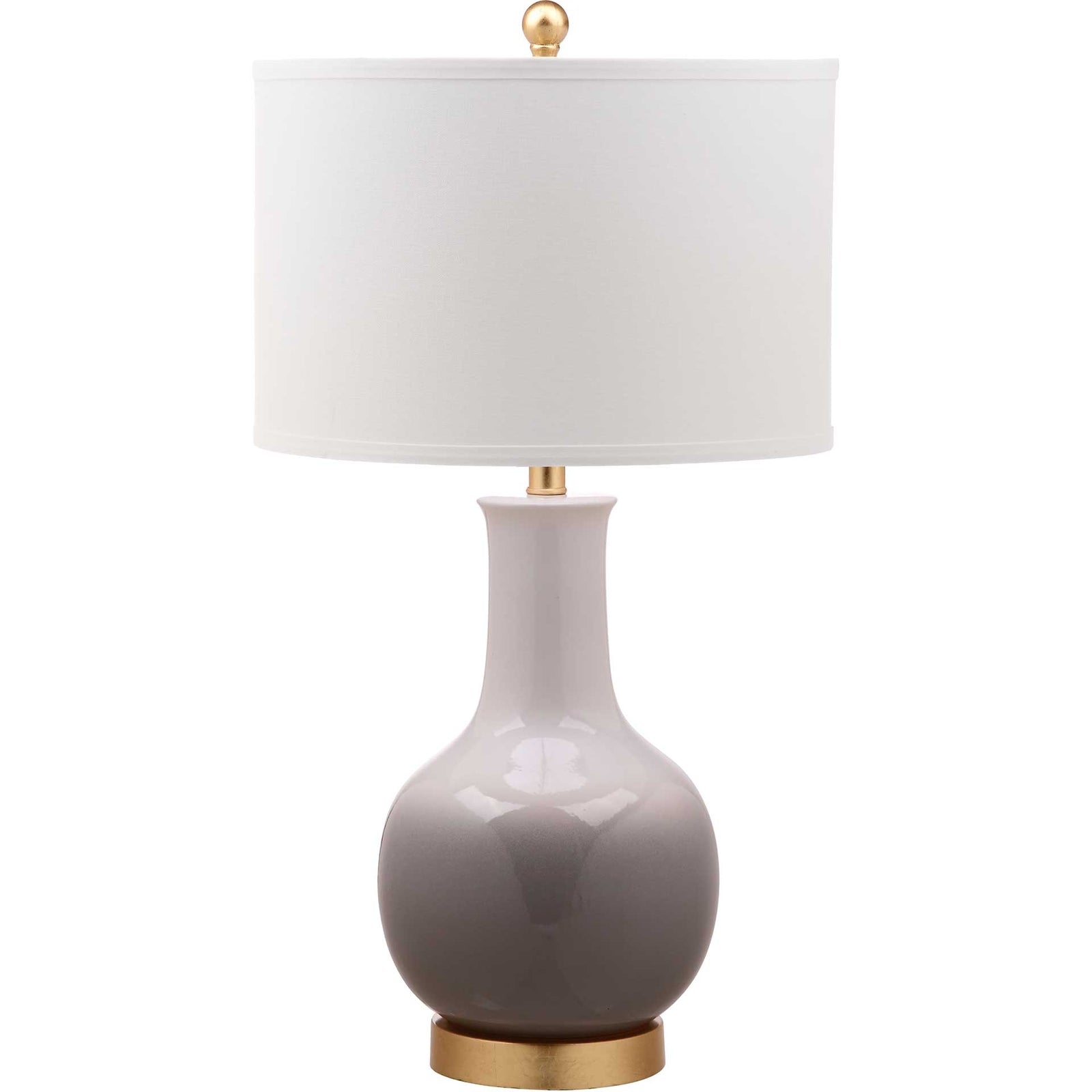 Alayna Table Lamp Gray/White