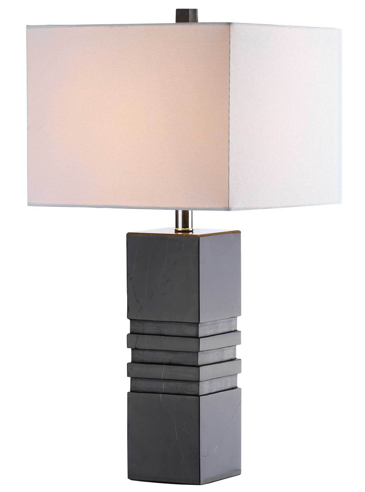 Fairmont Marble Table Lamp Black